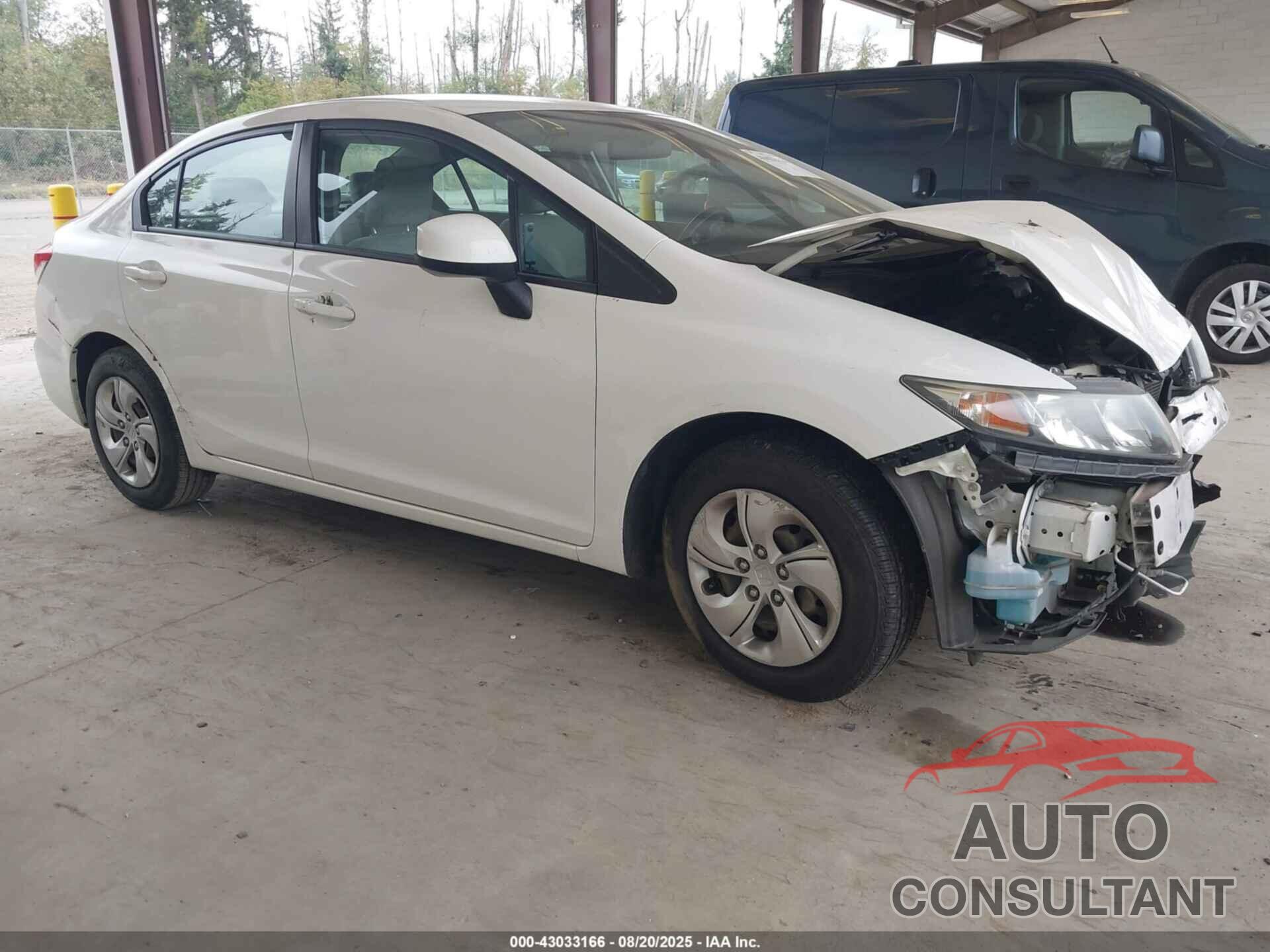 HONDA CIVIC 2013 - 2HGFB2F55DH578391