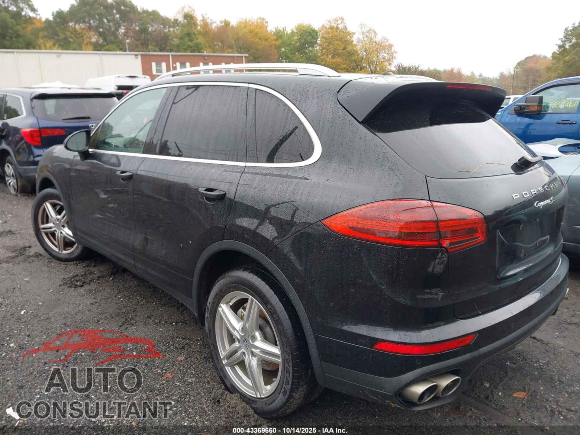 PORSCHE CAYENNE 2015 - WP1AB2A20FLA61221