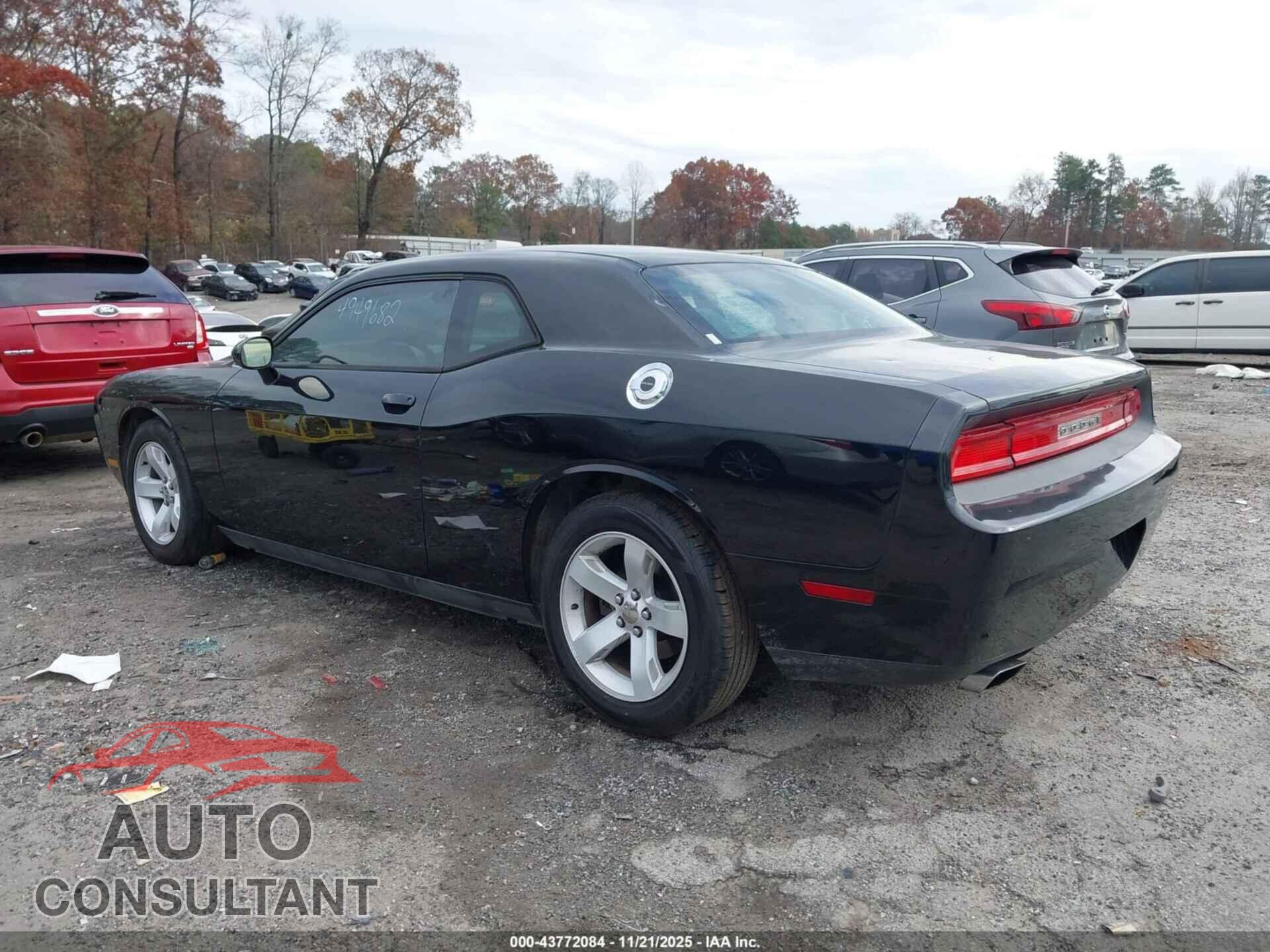 DODGE CHALLENGER 2013 - 2C3CDYAG6DH718749