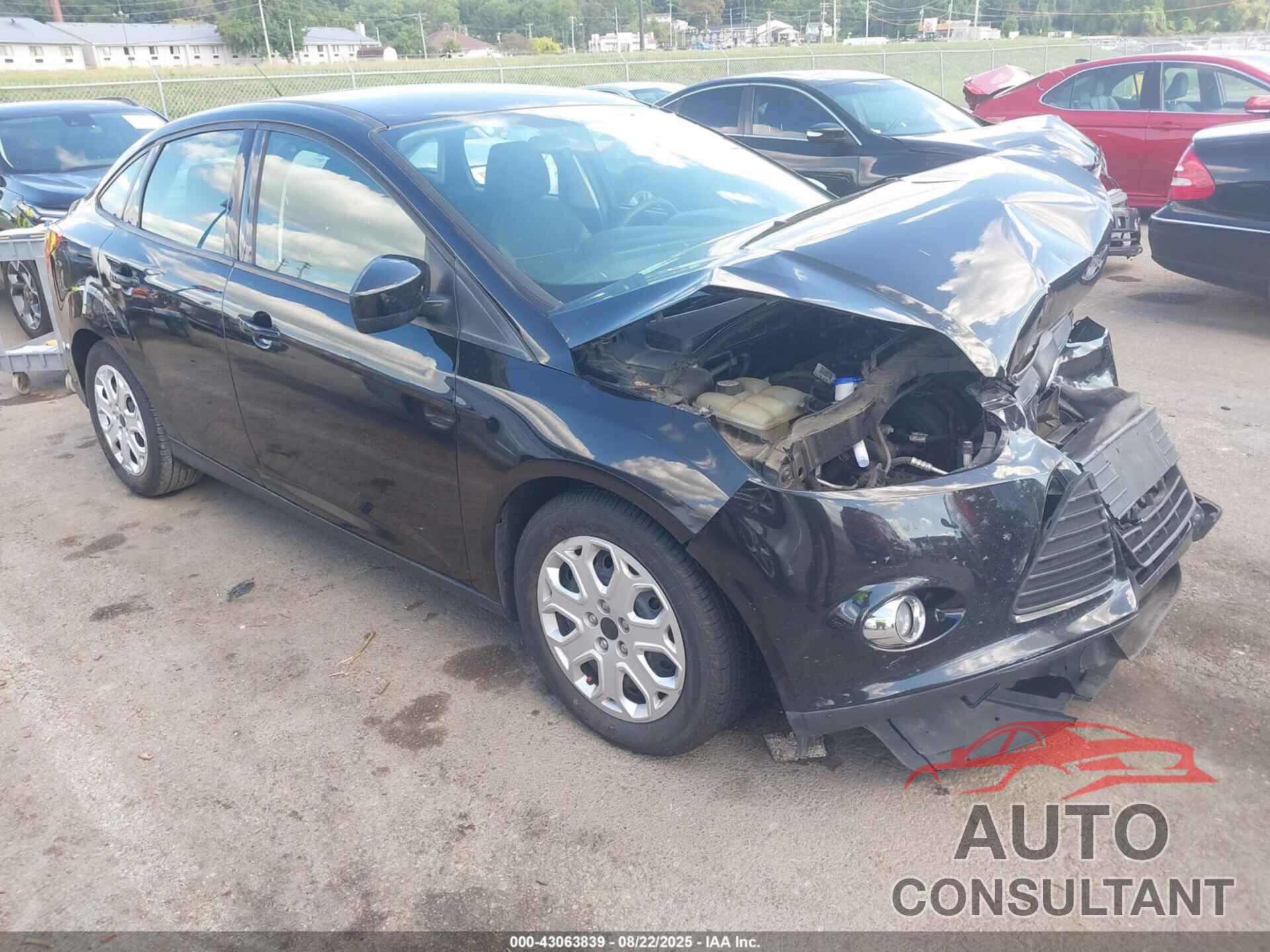 FORD FOCUS 2012 - 1FAHP3F23CL450727