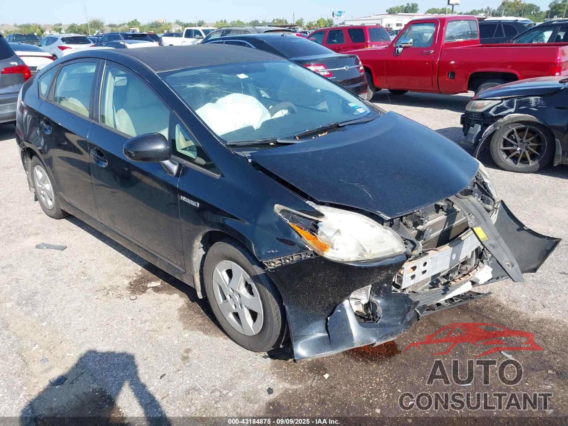 TOYOTA PRIUS 2011 - JTDKN3DU4B5352898