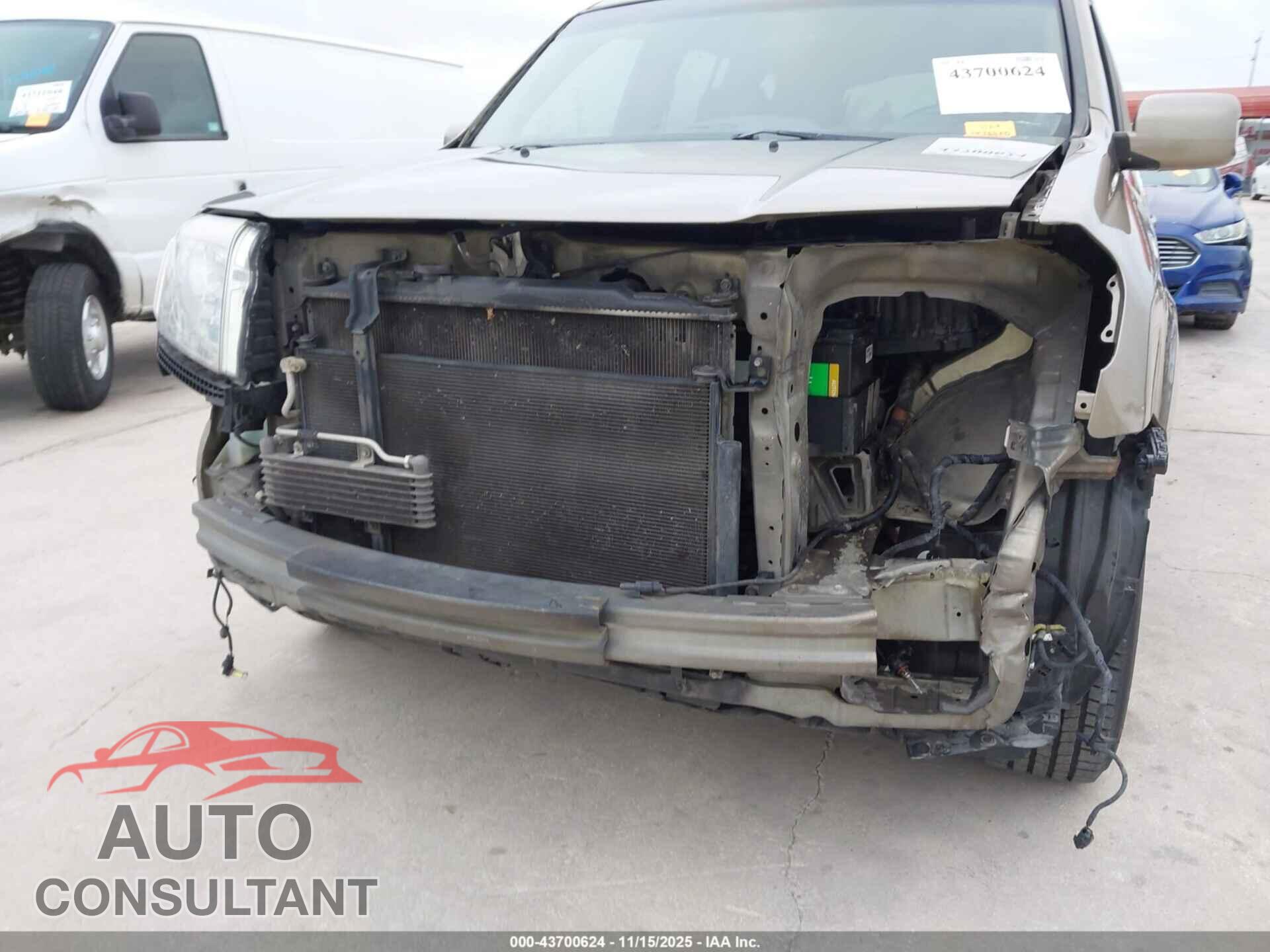HONDA PILOT 2011 - 5FNYF3H97BB056172