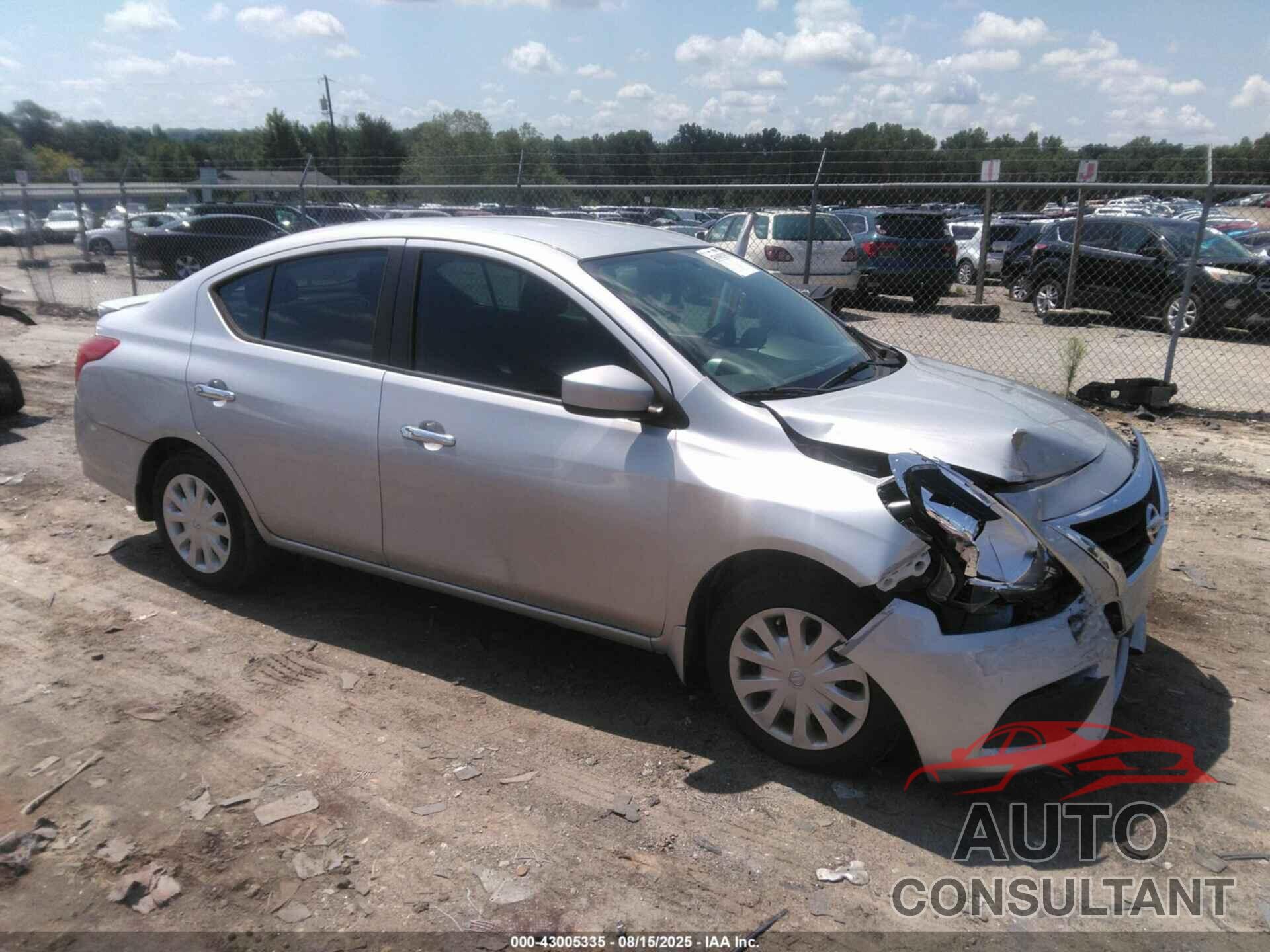 NISSAN VERSA 2019 - 3N1CN7AP5KL881533