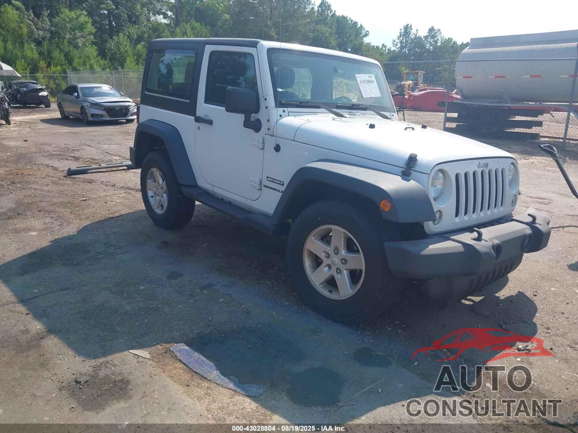 JEEP WRANGLER 2015 - 1C4AJWAGXFL614495