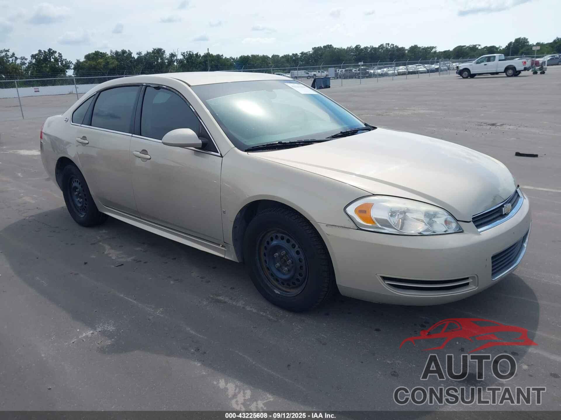 CHEVROLET IMPALA 2009 - 2G1WB57K091251913