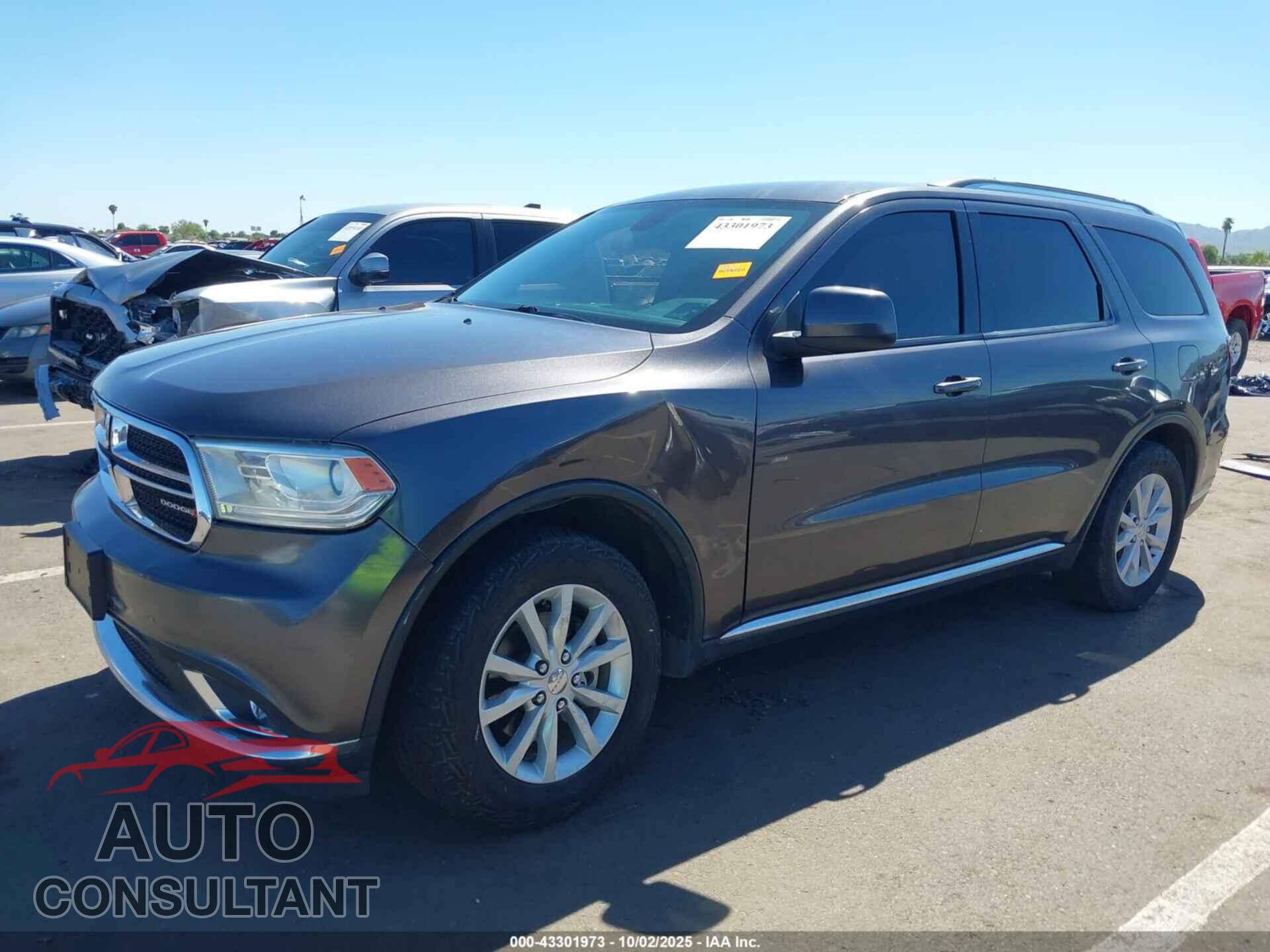 DODGE DURANGO 2015 - 1C4RDJAG6FC760728