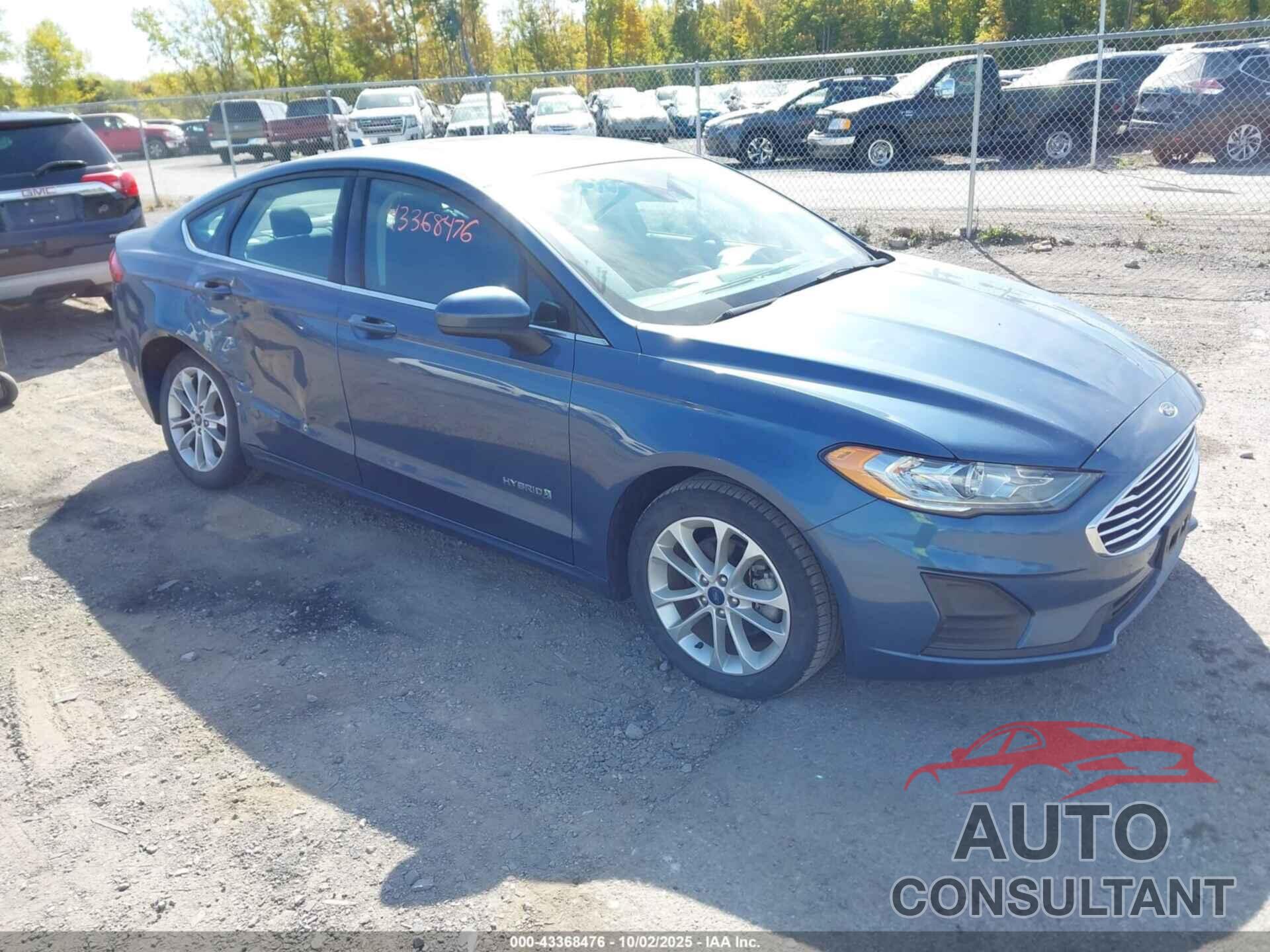 FORD FUSION HYBRID 2019 - 3FA6P0LU8KR167798