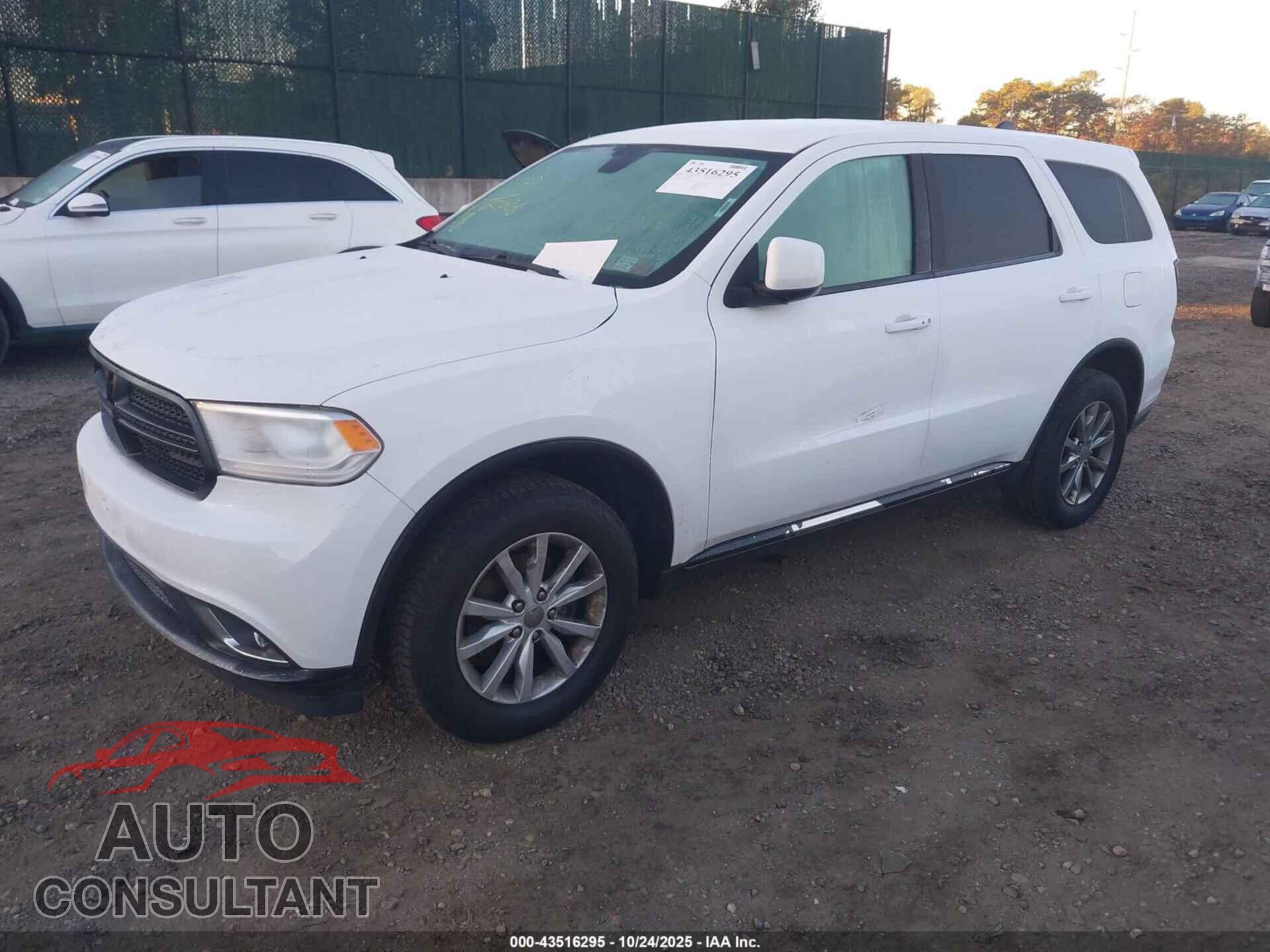DODGE DURANGO 2018 - 1C4RDJAG9JC276321