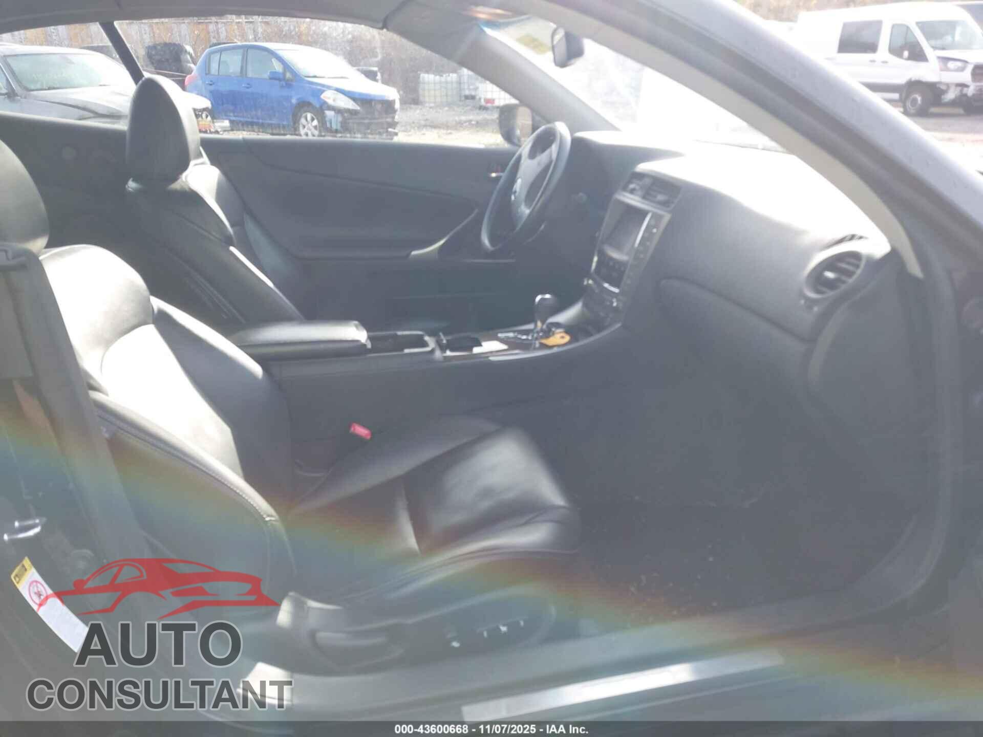 LEXUS IS 250C 2010 - JTHFF2C29A2509574