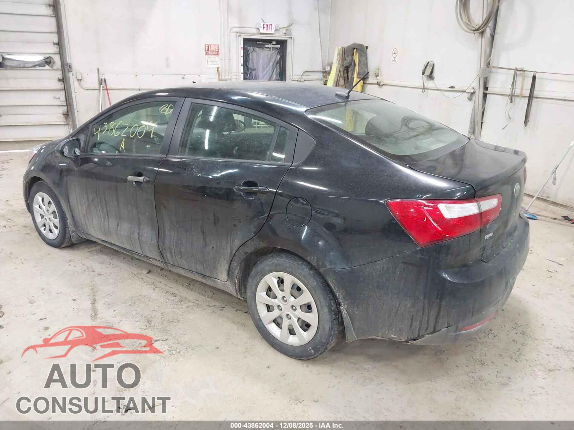KIA RIO 2013 - KNADN4A35D6229728