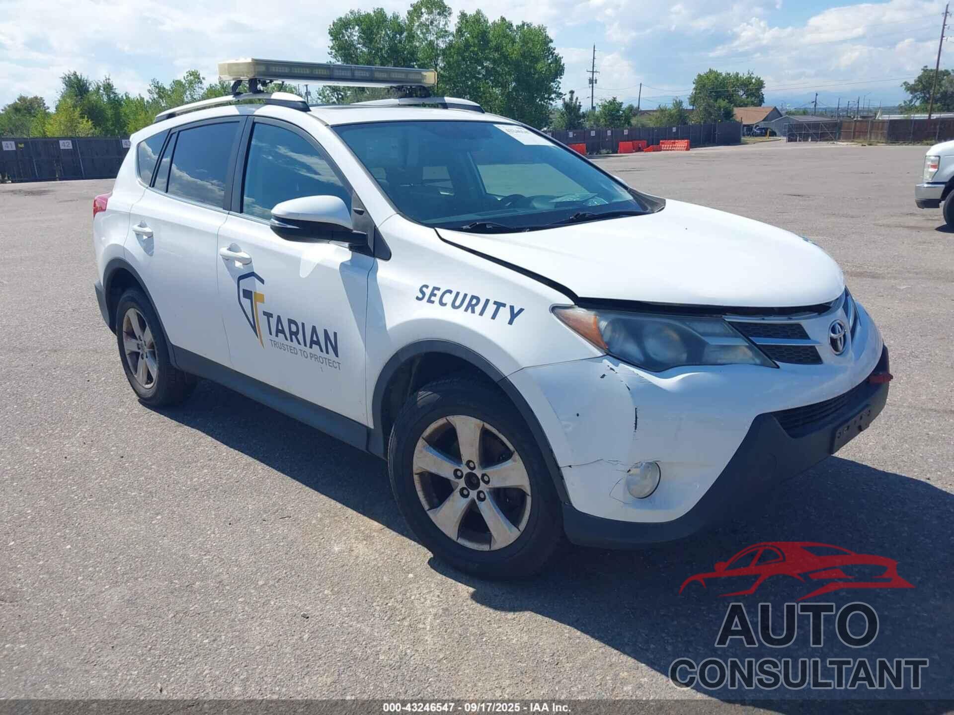 TOYOTA RAV4 2013 - 2T3RFREV5DW086664