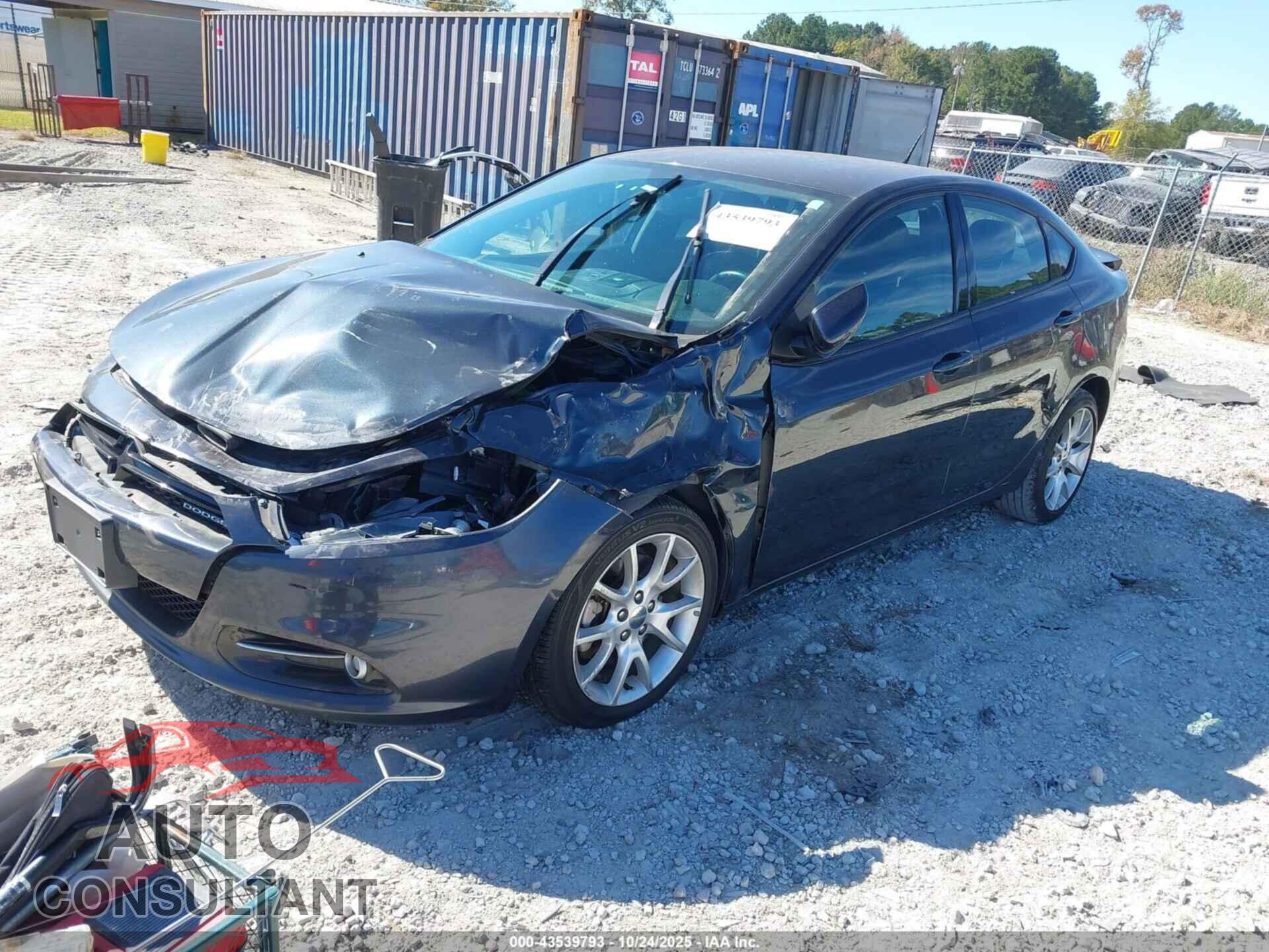 DODGE DART 2013 - 1C3CDFBAXDD287909