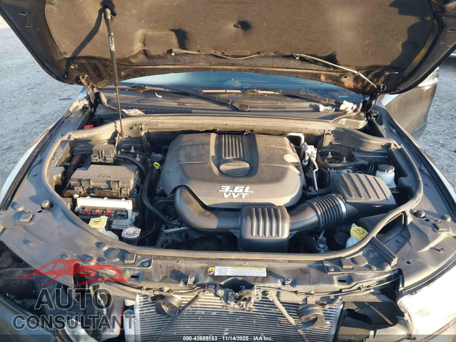 DODGE DURANGO 2012 - 1C4RDJEG6CC322345