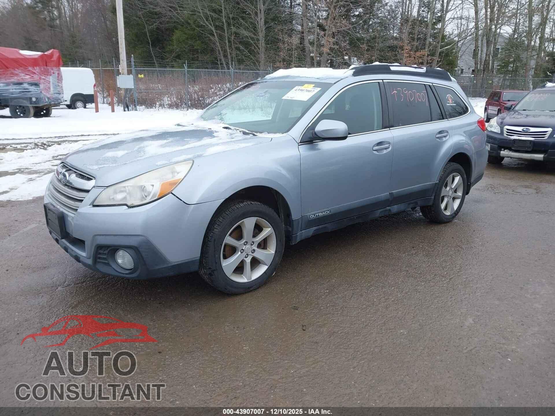 SUBARU OUTBACK 2014 - 4S4BRBCC6E3206828