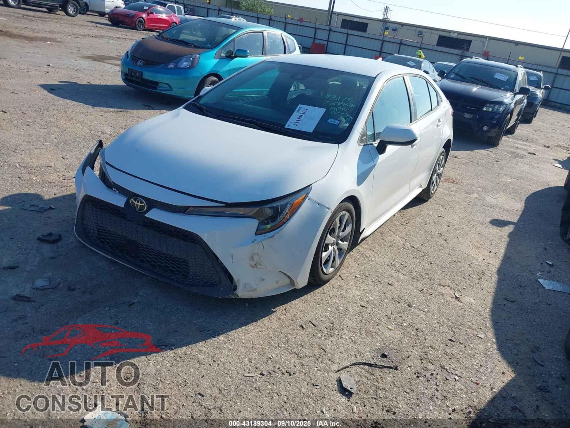 TOYOTA COROLLA 2021 - 5YFEPMAE4MP249531
