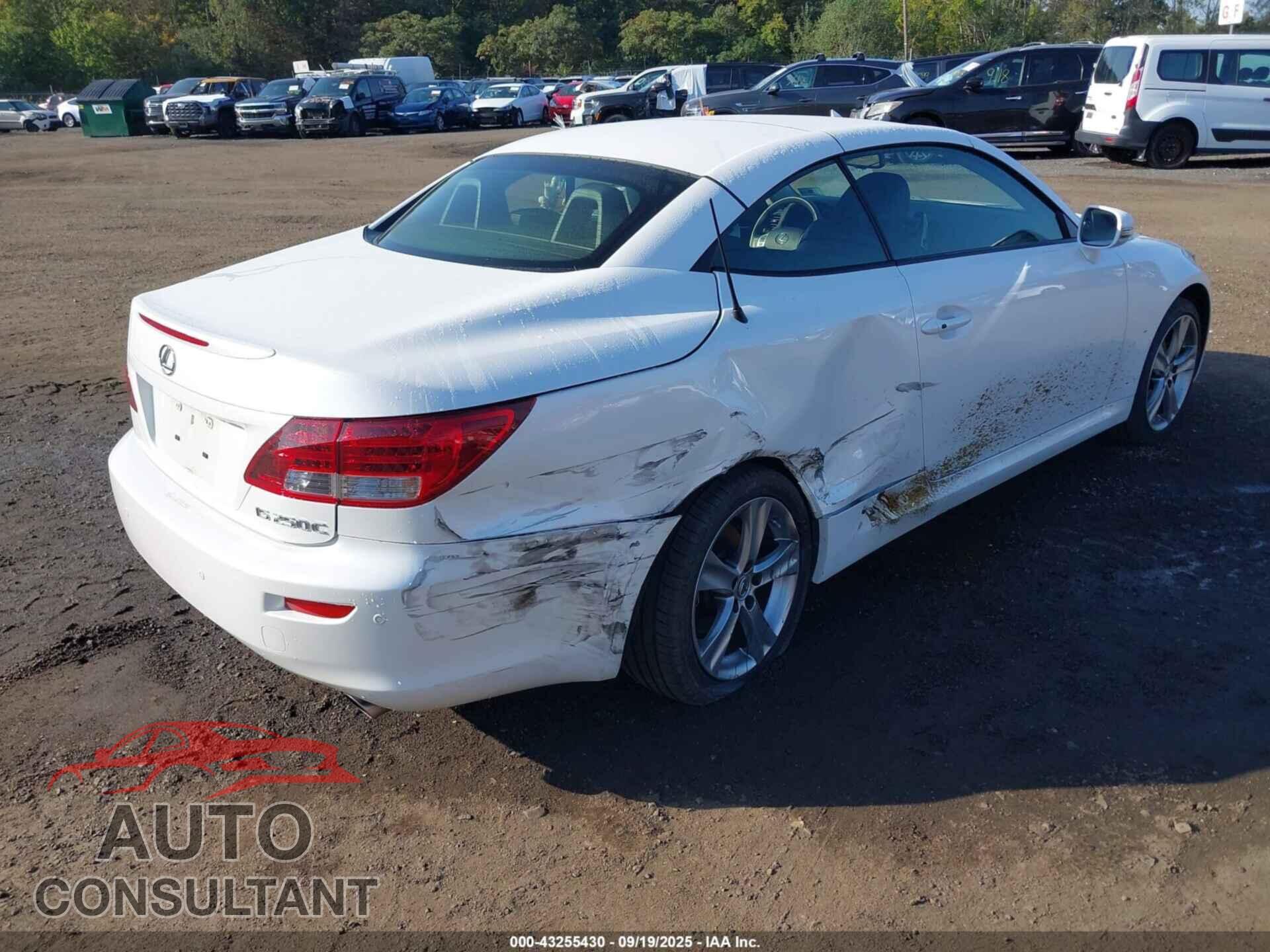 LEXUS IS 250C 2014 - JTHFF2C20E2530853