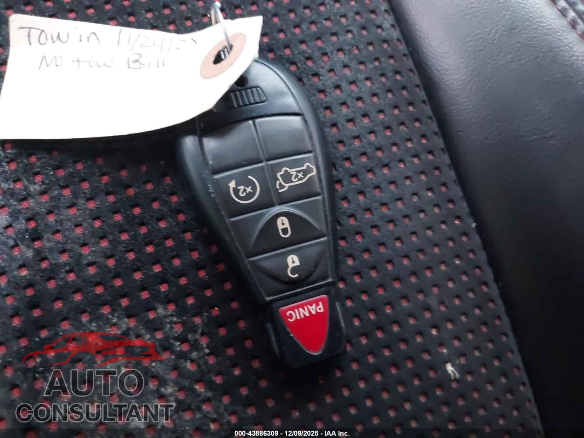 DODGE DURANGO 2012 - 1C4SDHCT8CC130242