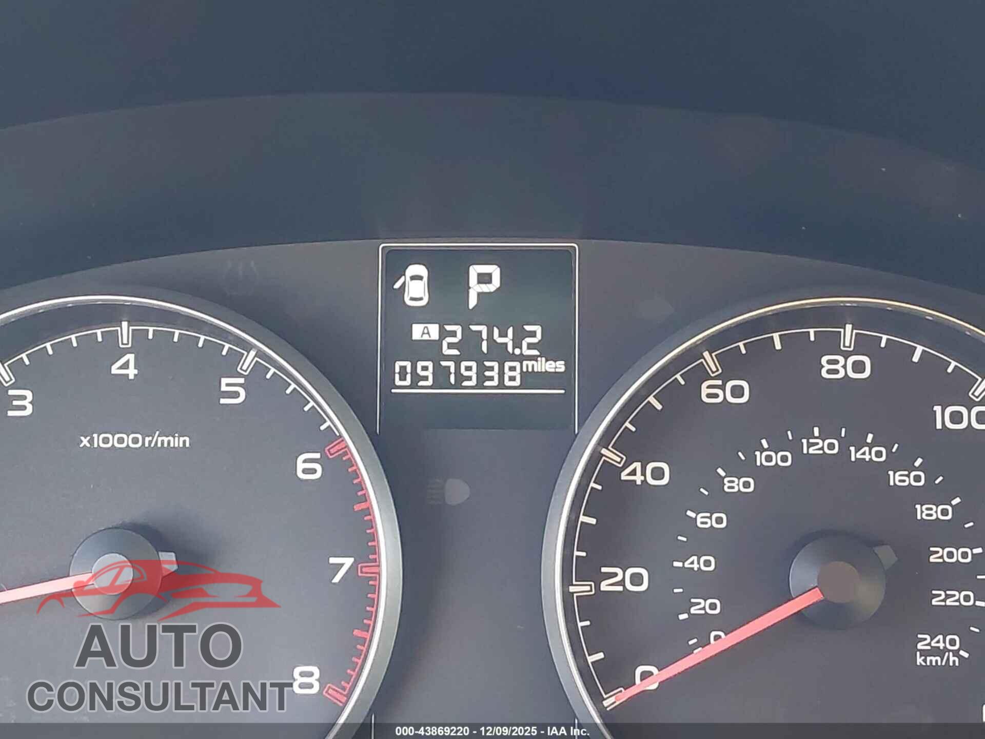 SUBARU OUTBACK 2014 - 4S4BRBDC1E3222322