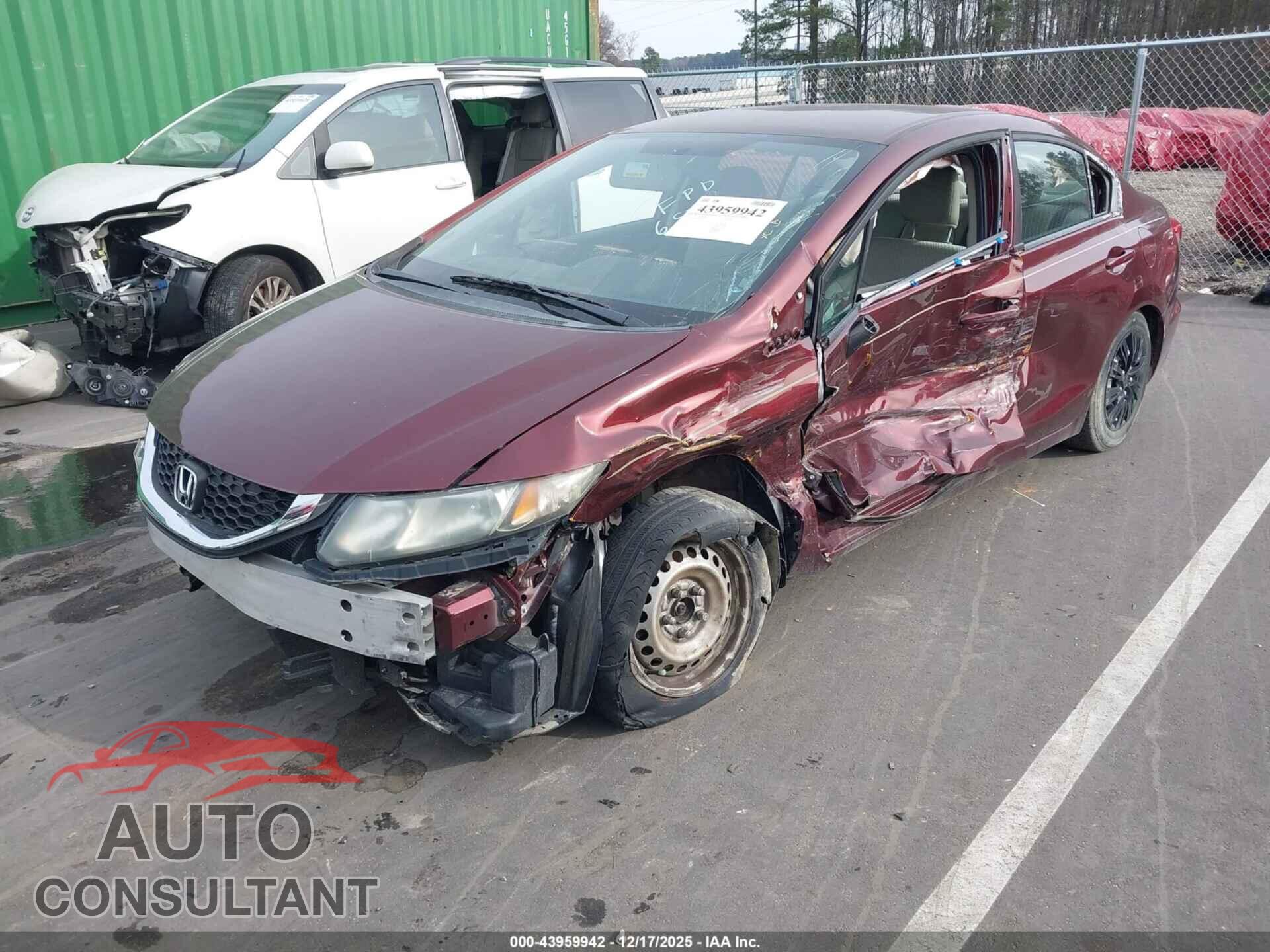 HONDA CIVIC 2015 - 19XFB2F56FE026573