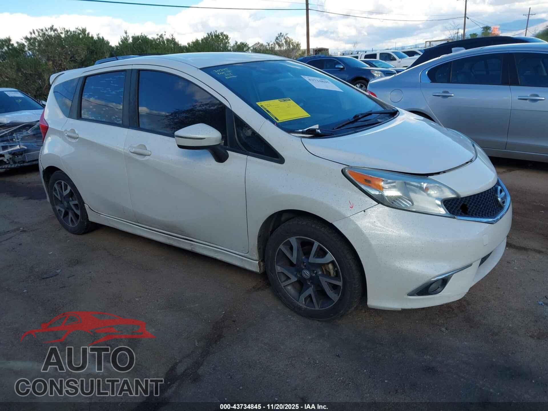 NISSAN VERSA NOTE 2015 - 3N1CE2CP9FL407431