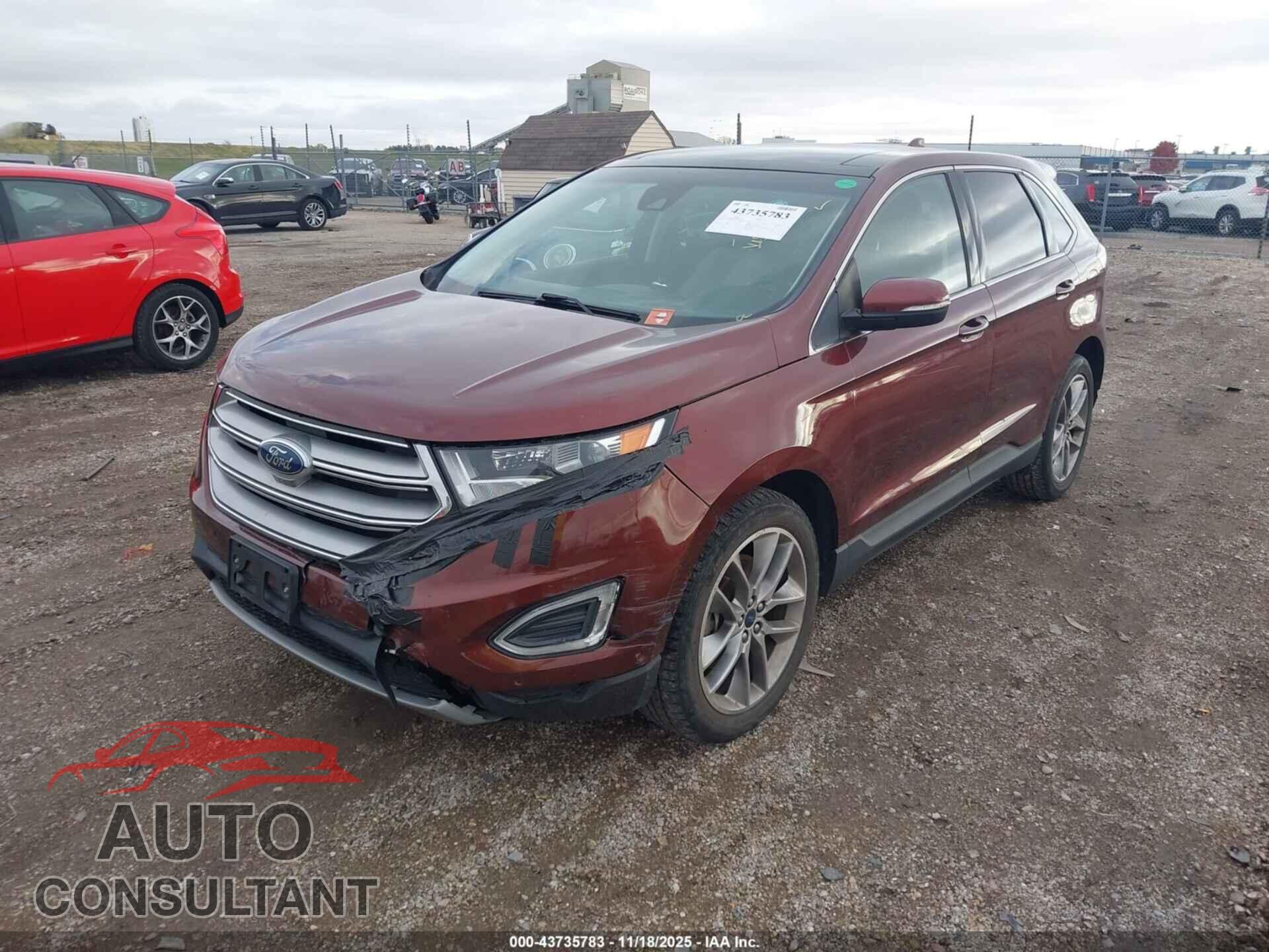 FORD EDGE 2015 - 2FMPK3K86FBB00524
