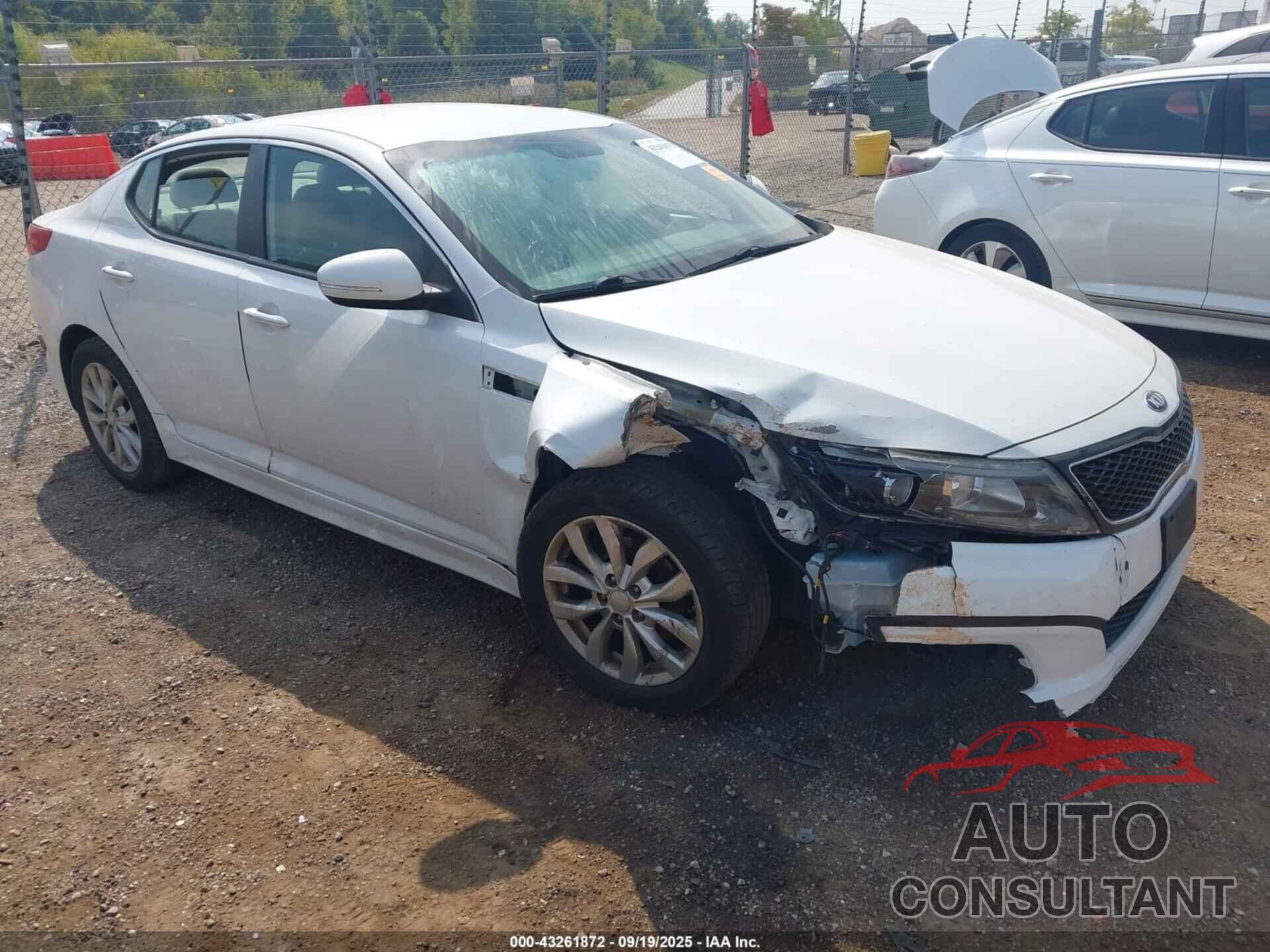 KIA OPTIMA 2014 - 5XXGM4A70EG348229