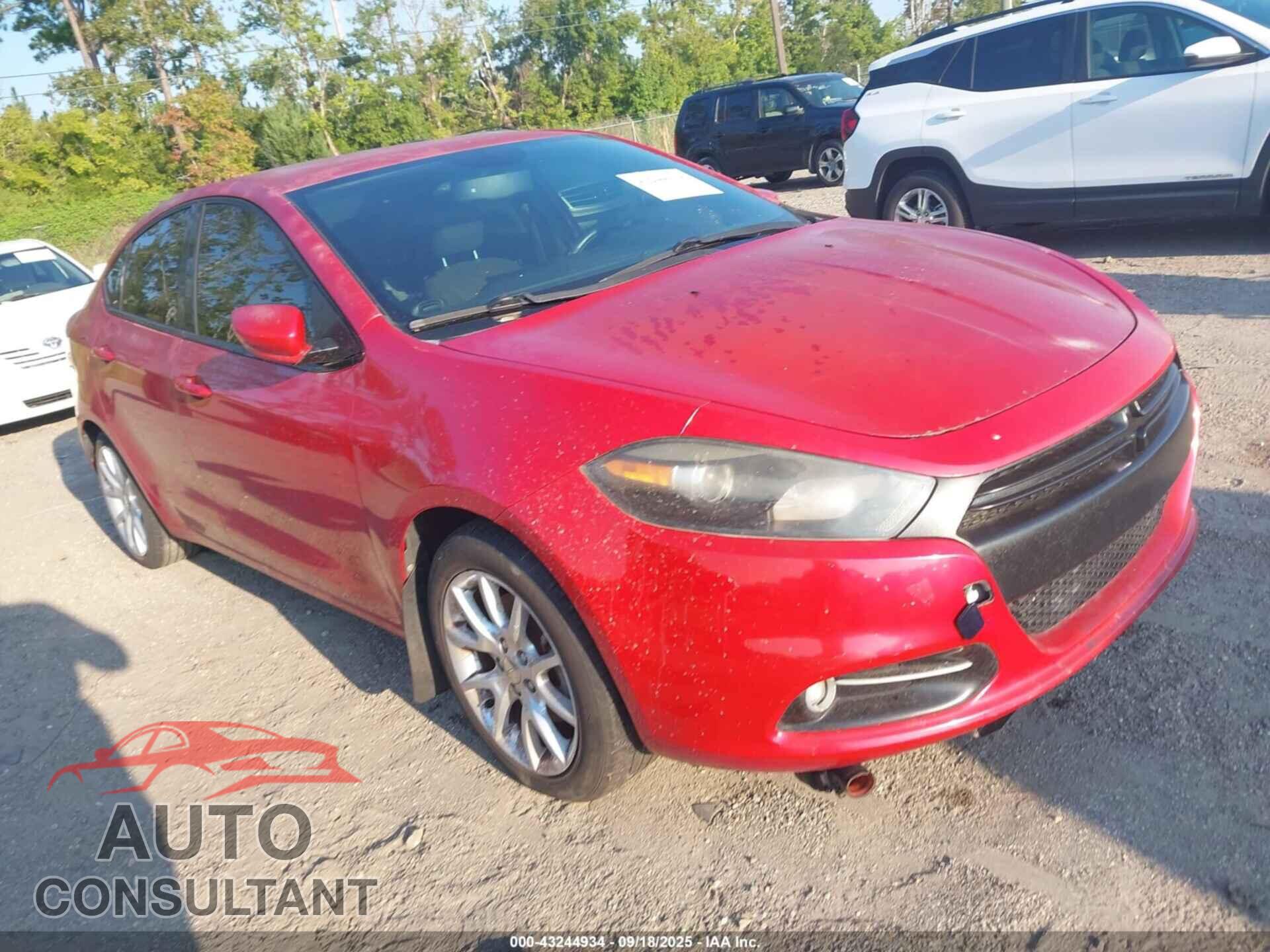 DODGE DART 2013 - 1C3CDFBH1DD698984