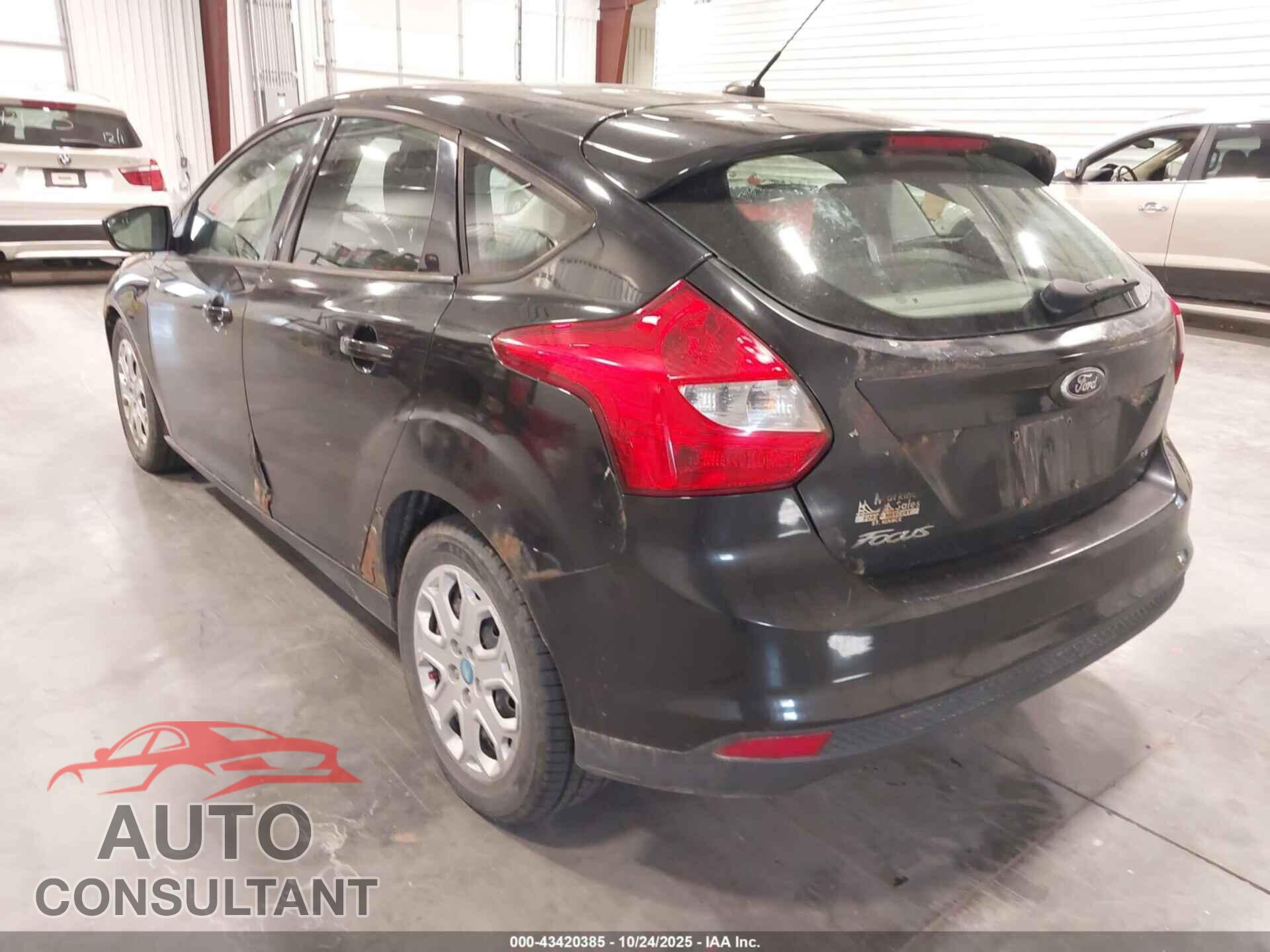 FORD FOCUS 2012 - 1FAHP3K26CL167339