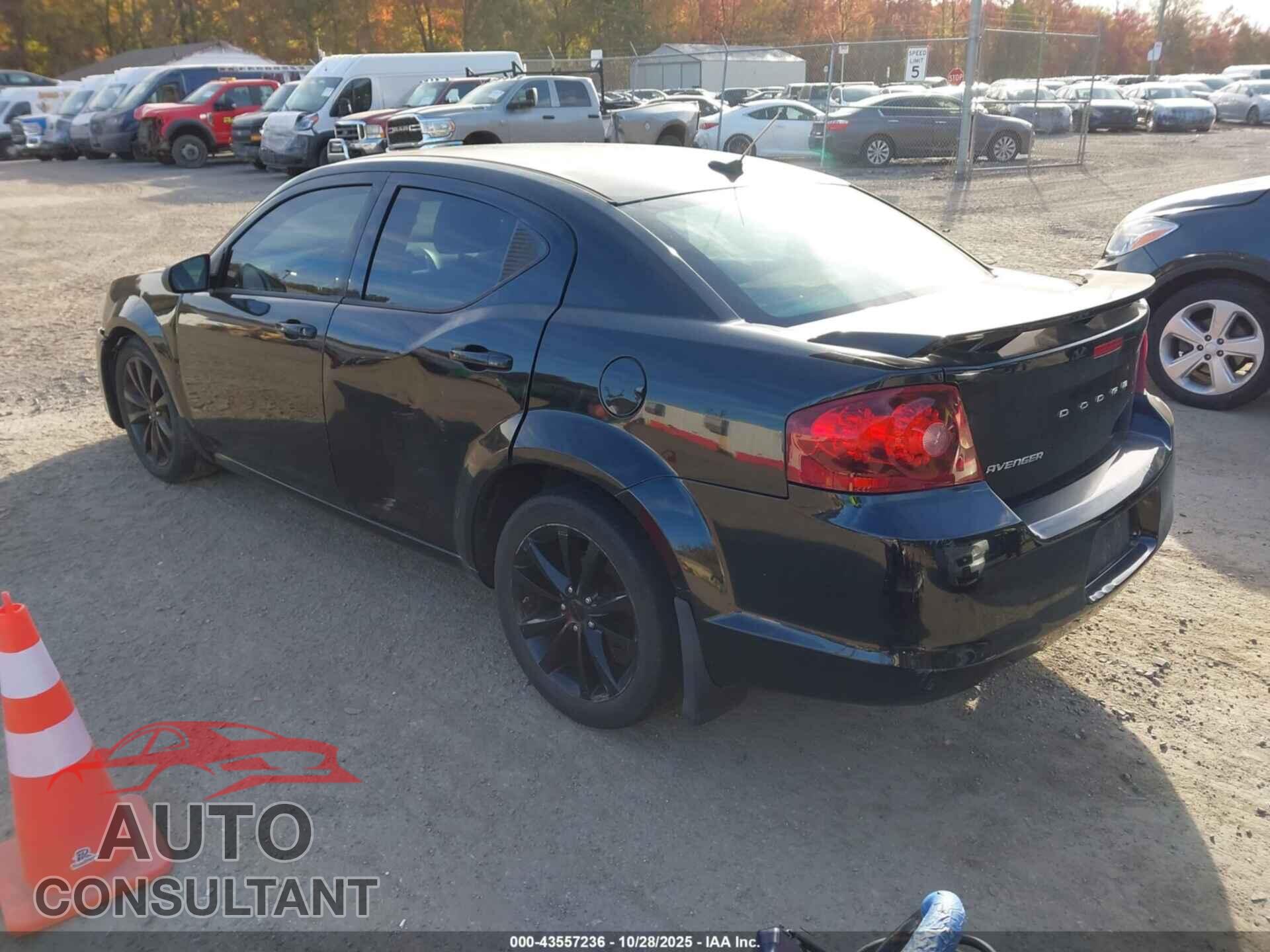 DODGE AVENGER 2013 - 1C3CDZCG3DN746700