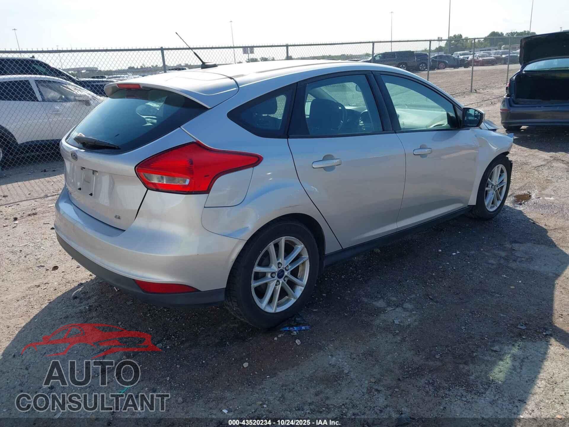 FORD FOCUS 2015 - 1FADP3K2XFL307315