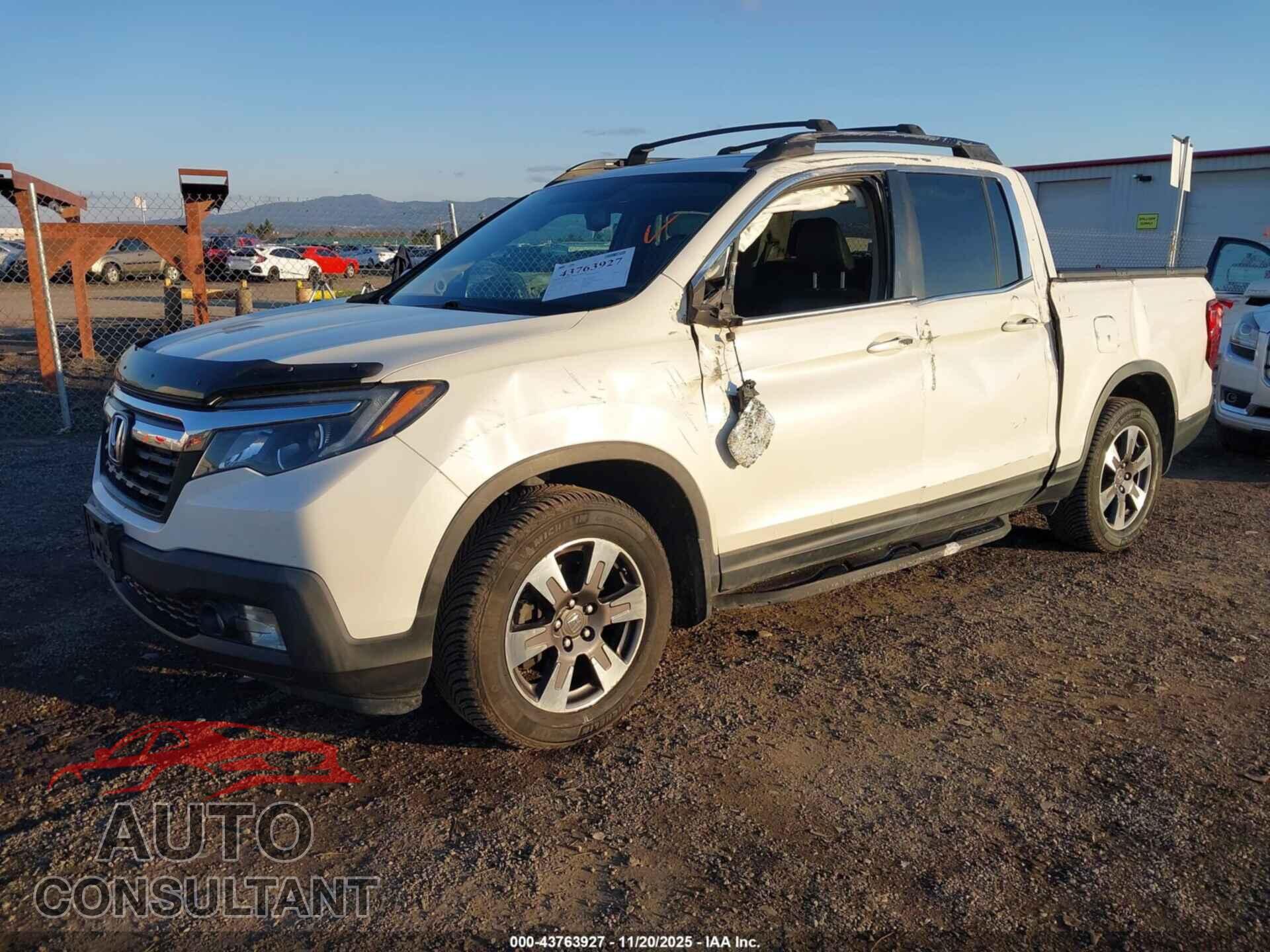 HONDA RIDGELINE 2017 - 5FPYK3F63HB001898