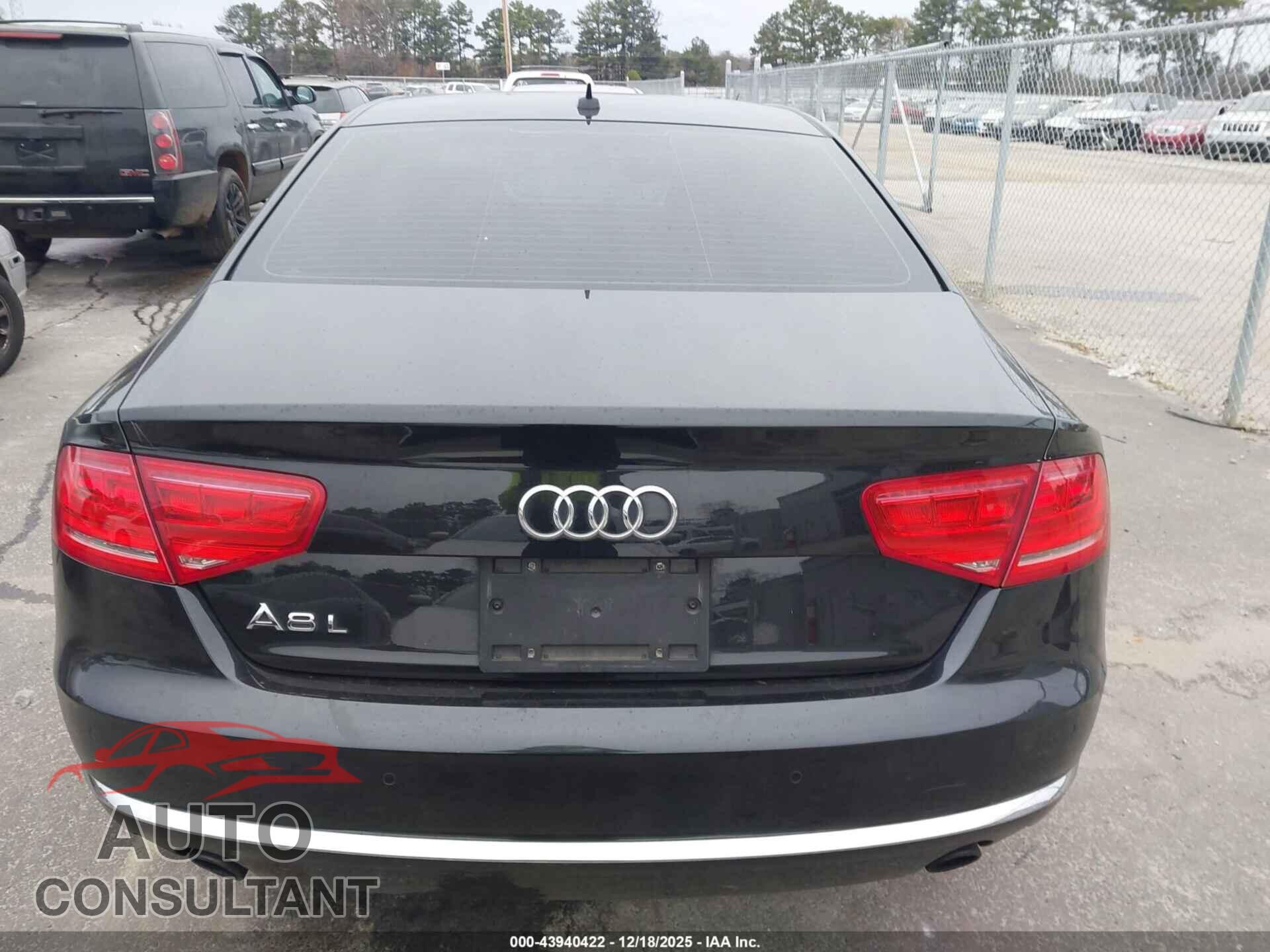 AUDI A8 L 2013 - WAURGAFD0DN004722