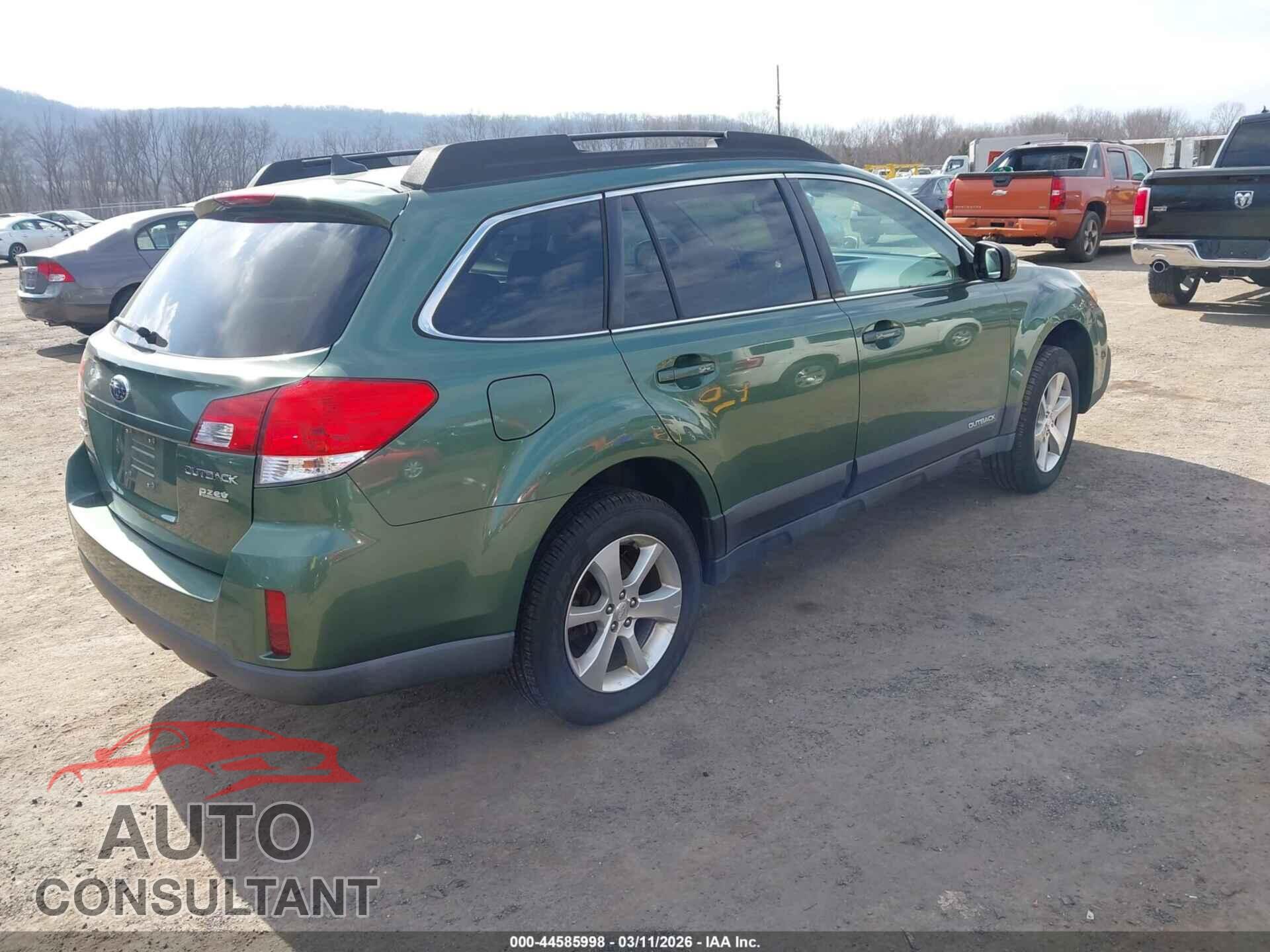 SUBARU OUTBACK 2013 - 4S4BRBKC8D3319048