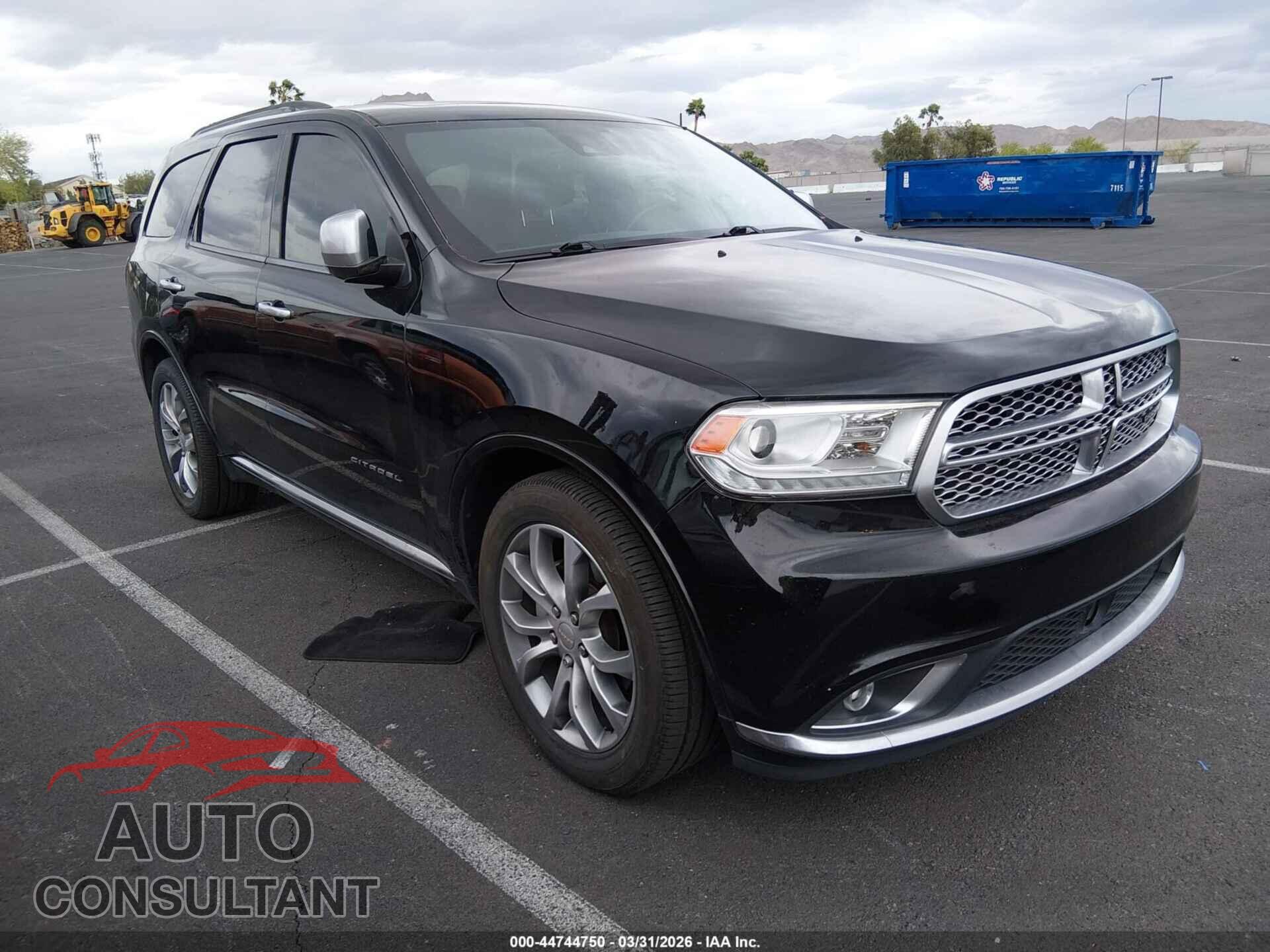 DODGE DURANGO 2017 - 1C4RDHEG1HC823756