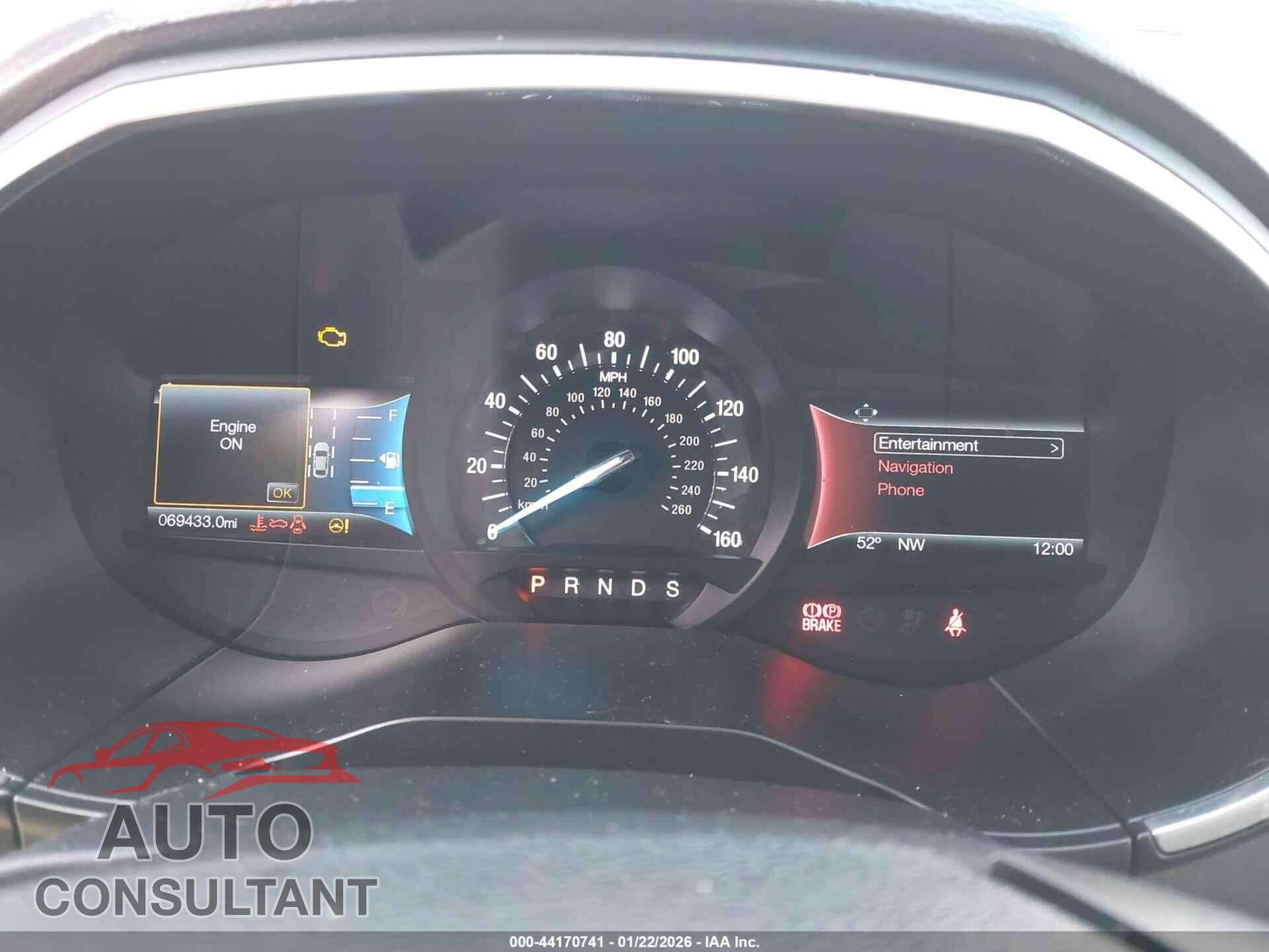 FORD EDGE 2017 - 2FMPK4APXHBC65901