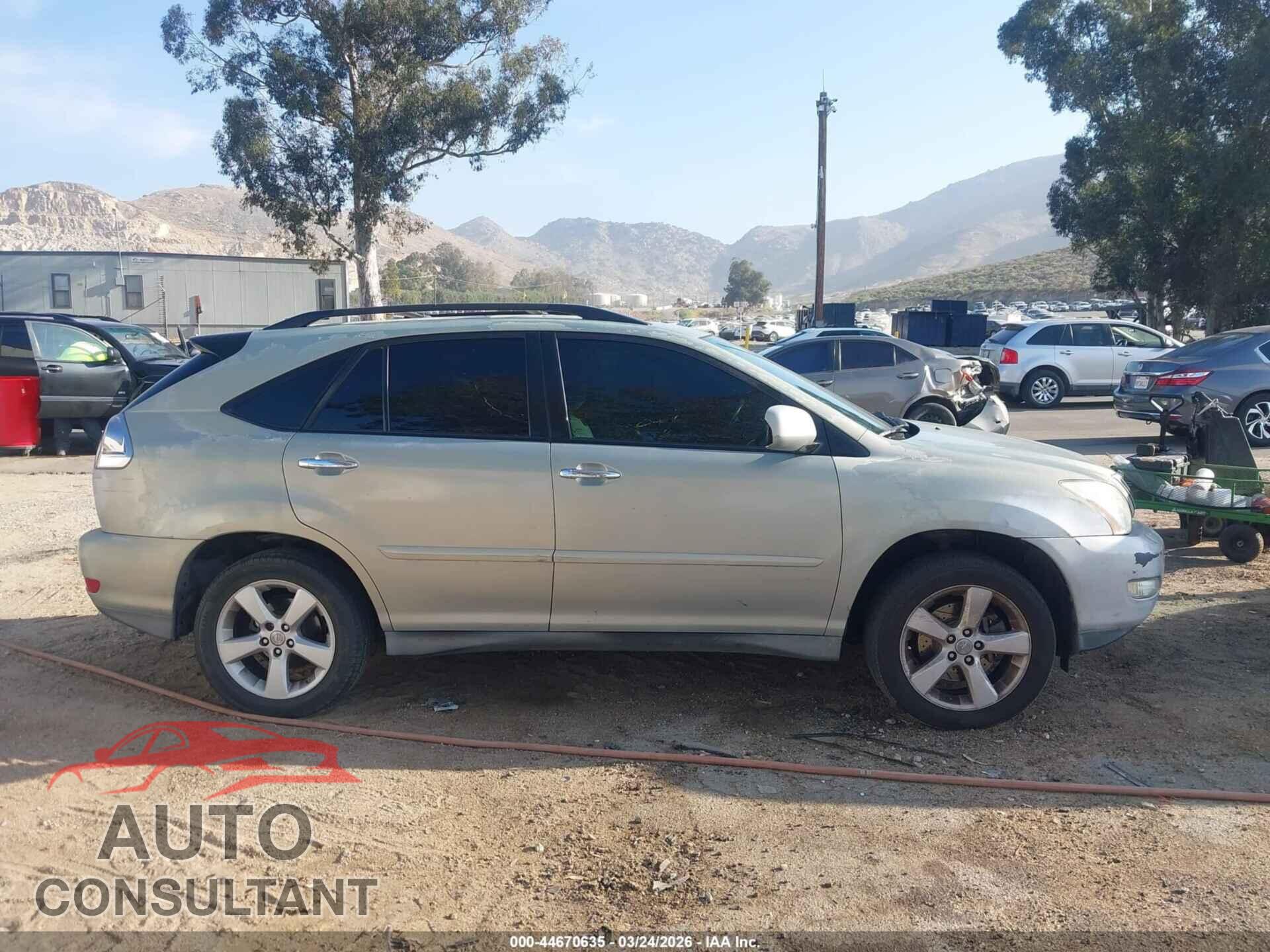 LEXUS RX 350 2009 - 2T2GK31U59C066196