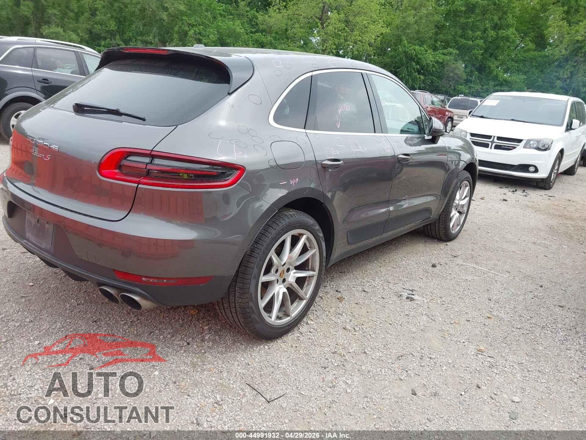 PORSCHE MACAN 2016 - WP1AB2A56GLB42817