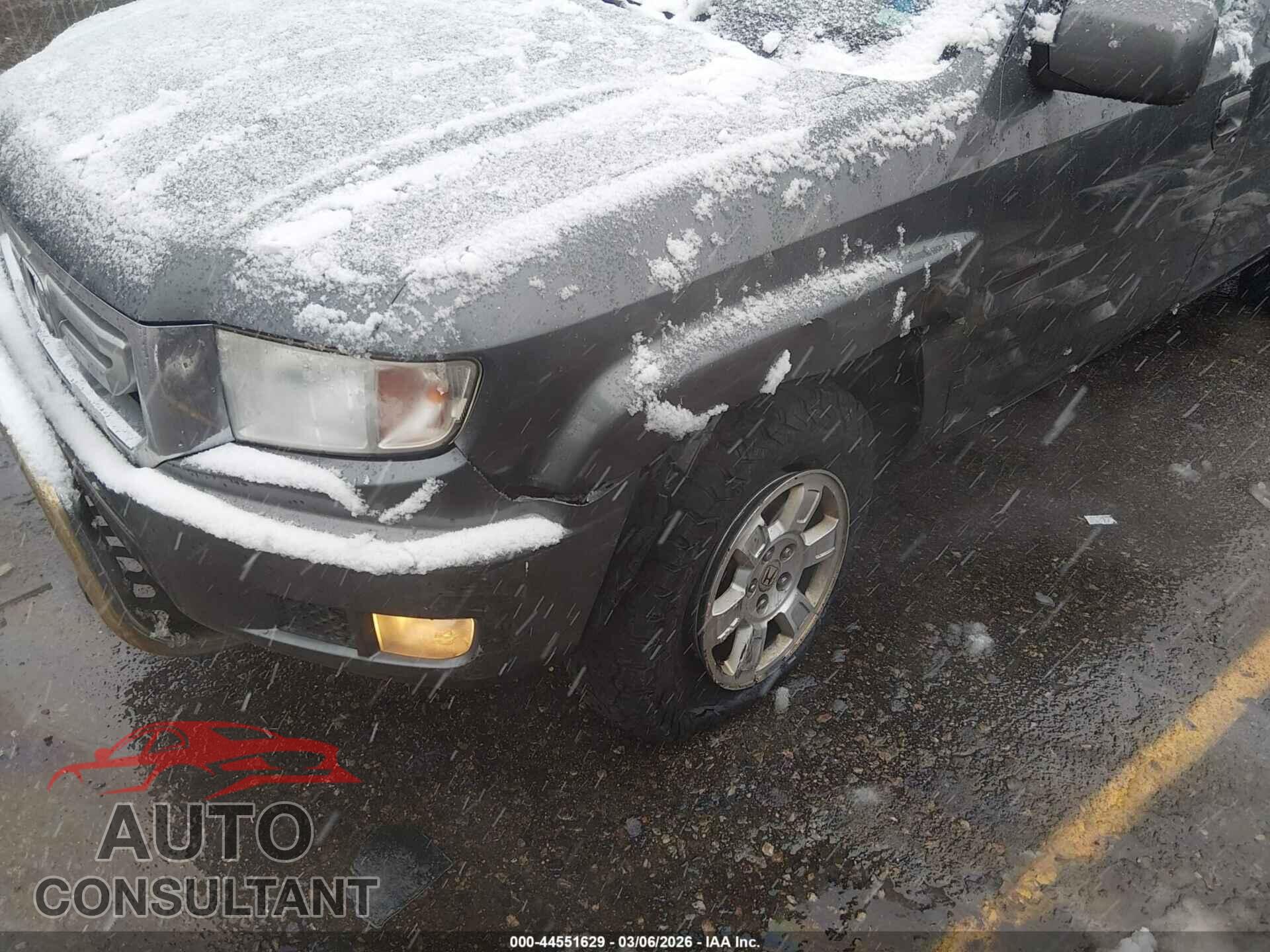 HONDA RIDGELINE 2011 - 5FPYK1F40BB007541