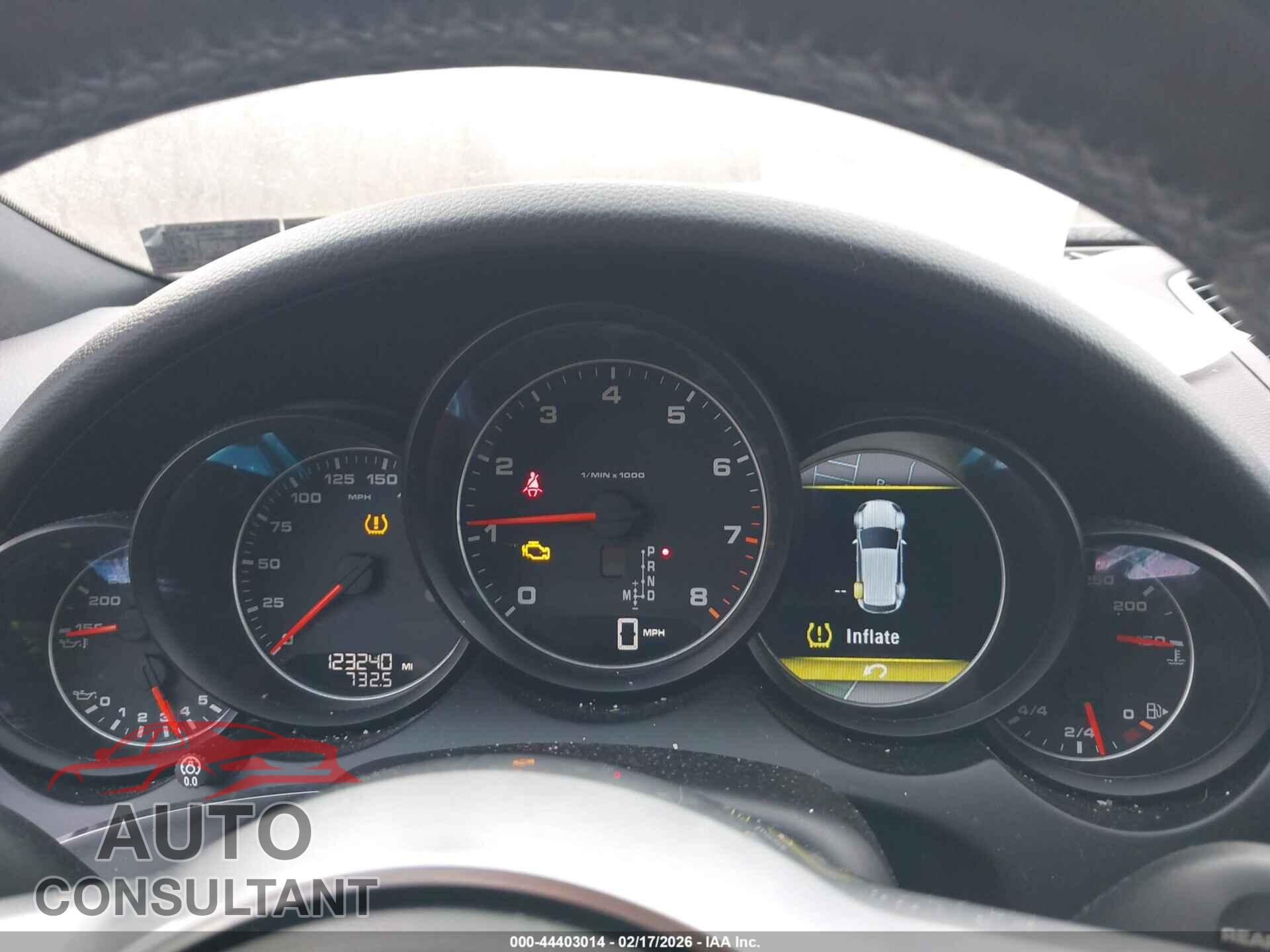 PORSCHE CAYENNE 2016 - WP1AA2A23GLA09960