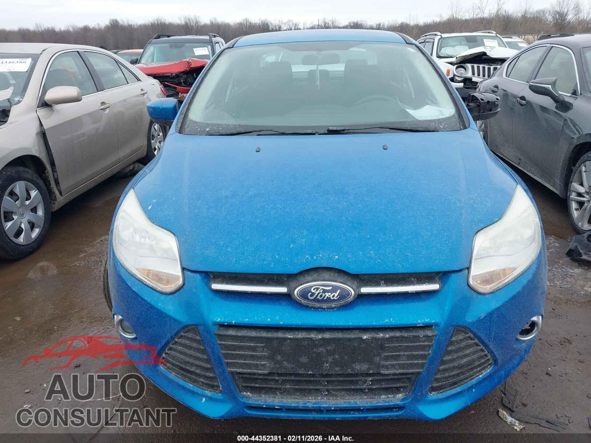 FORD FOCUS 2012 - 1FAHP3F29CL474563