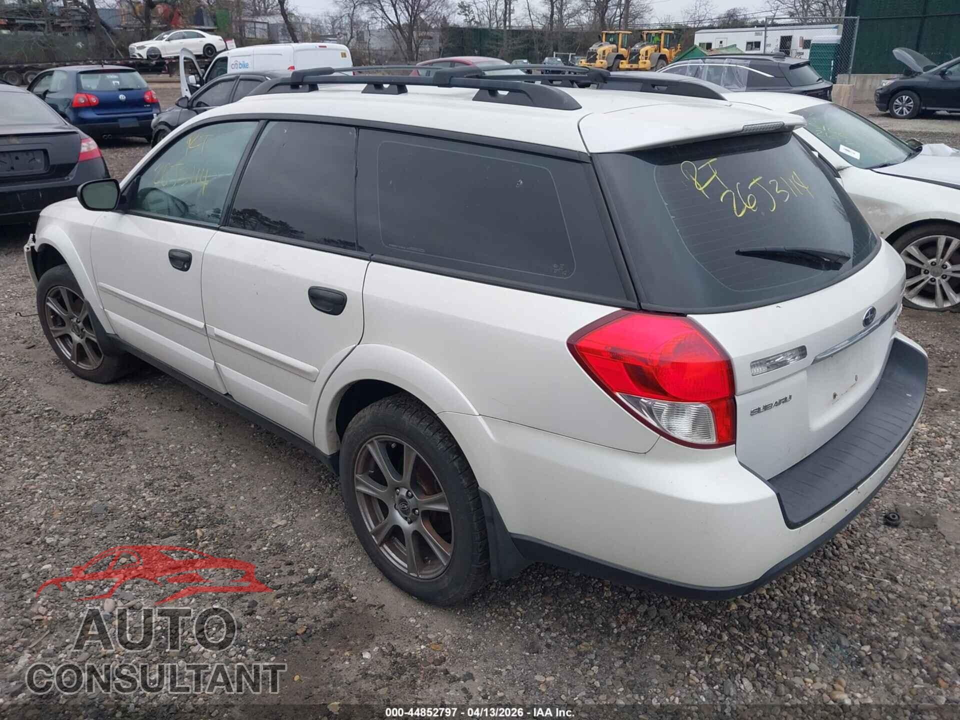 SUBARU OUTBACK 2009 - 4S4BP61C897347320