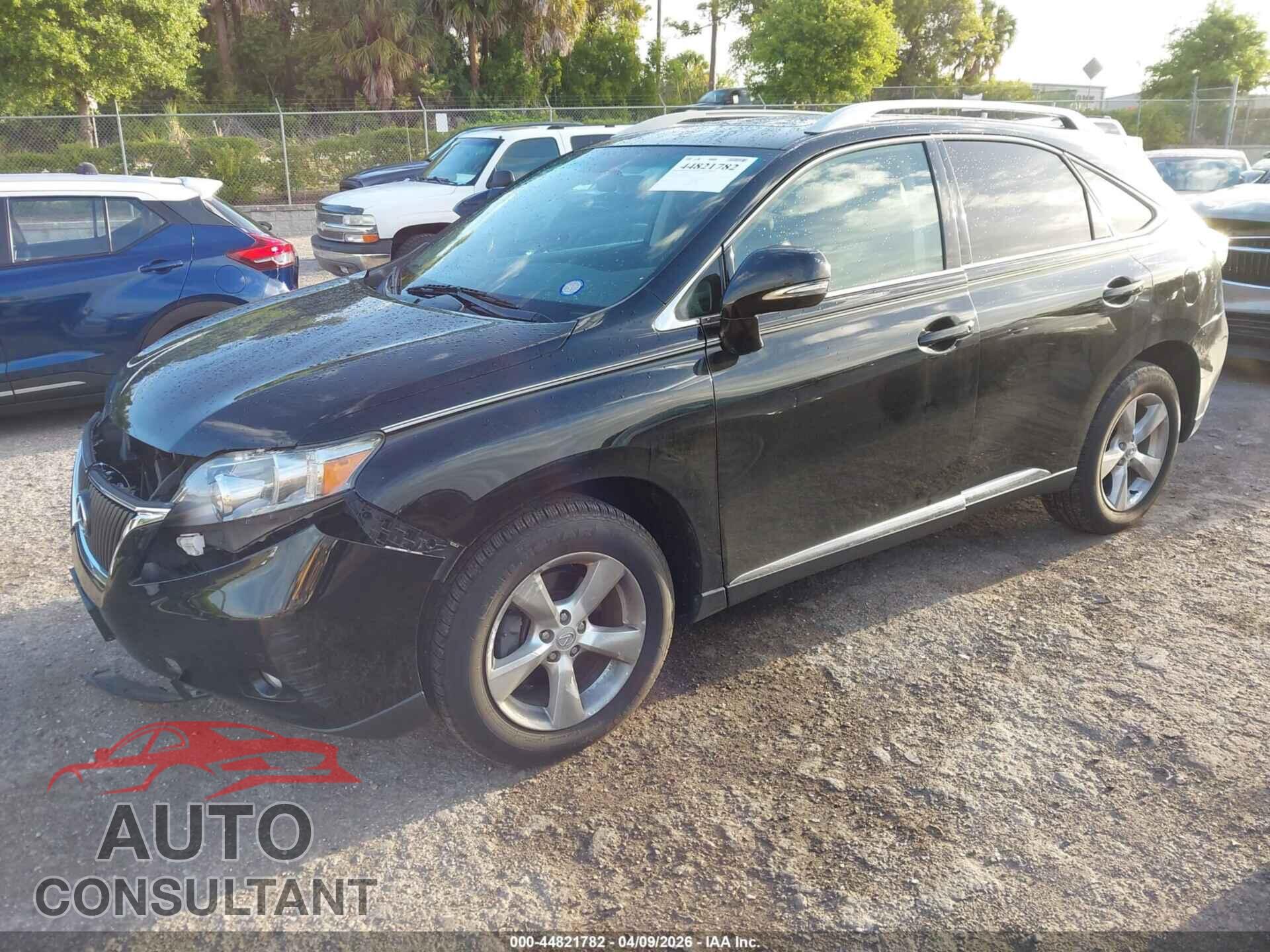 LEXUS RX 350 2011 - 2T2BK1BA0BC093136