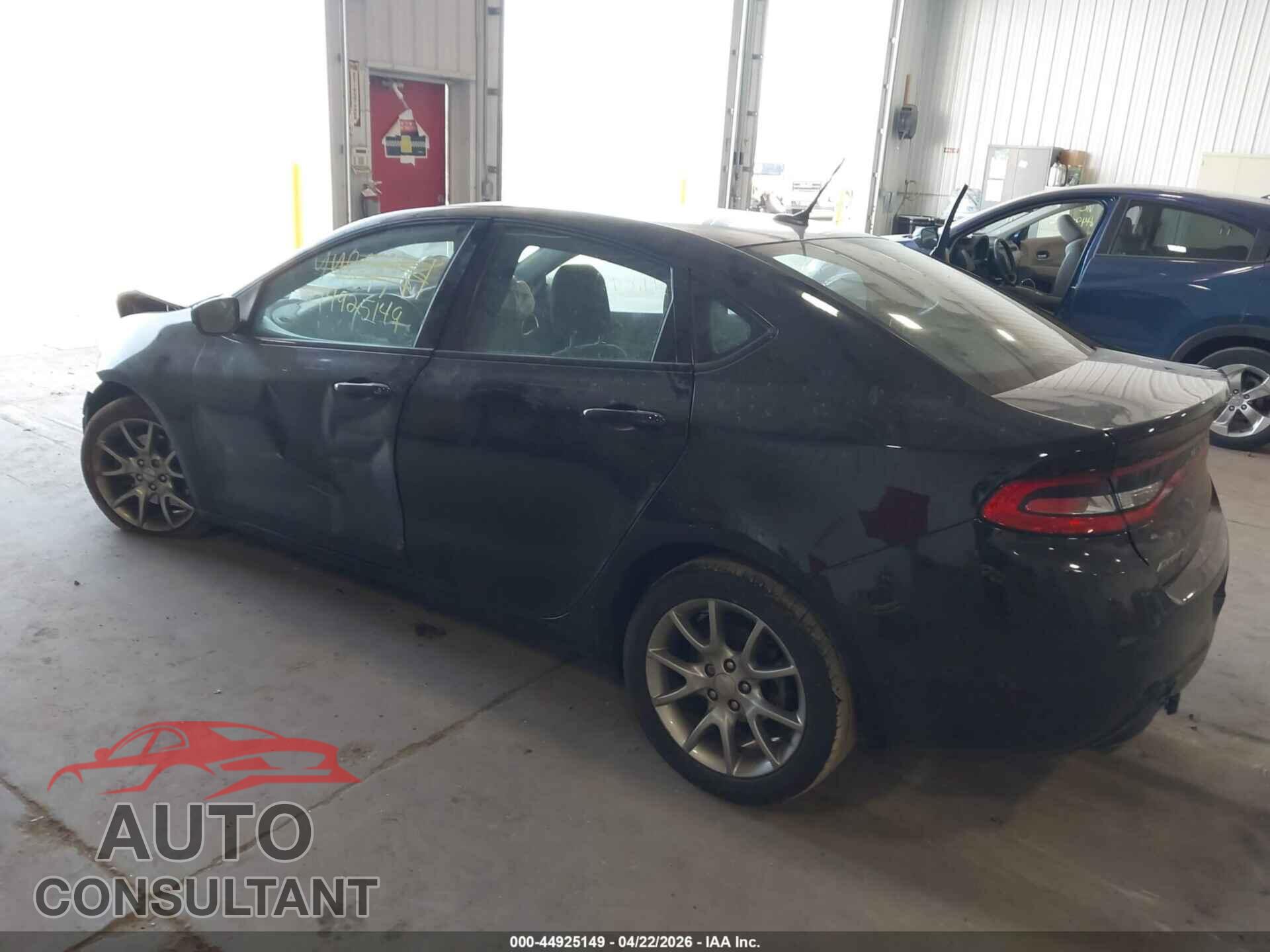 DODGE DART 2015 - 1C3CDFBB6FD238363