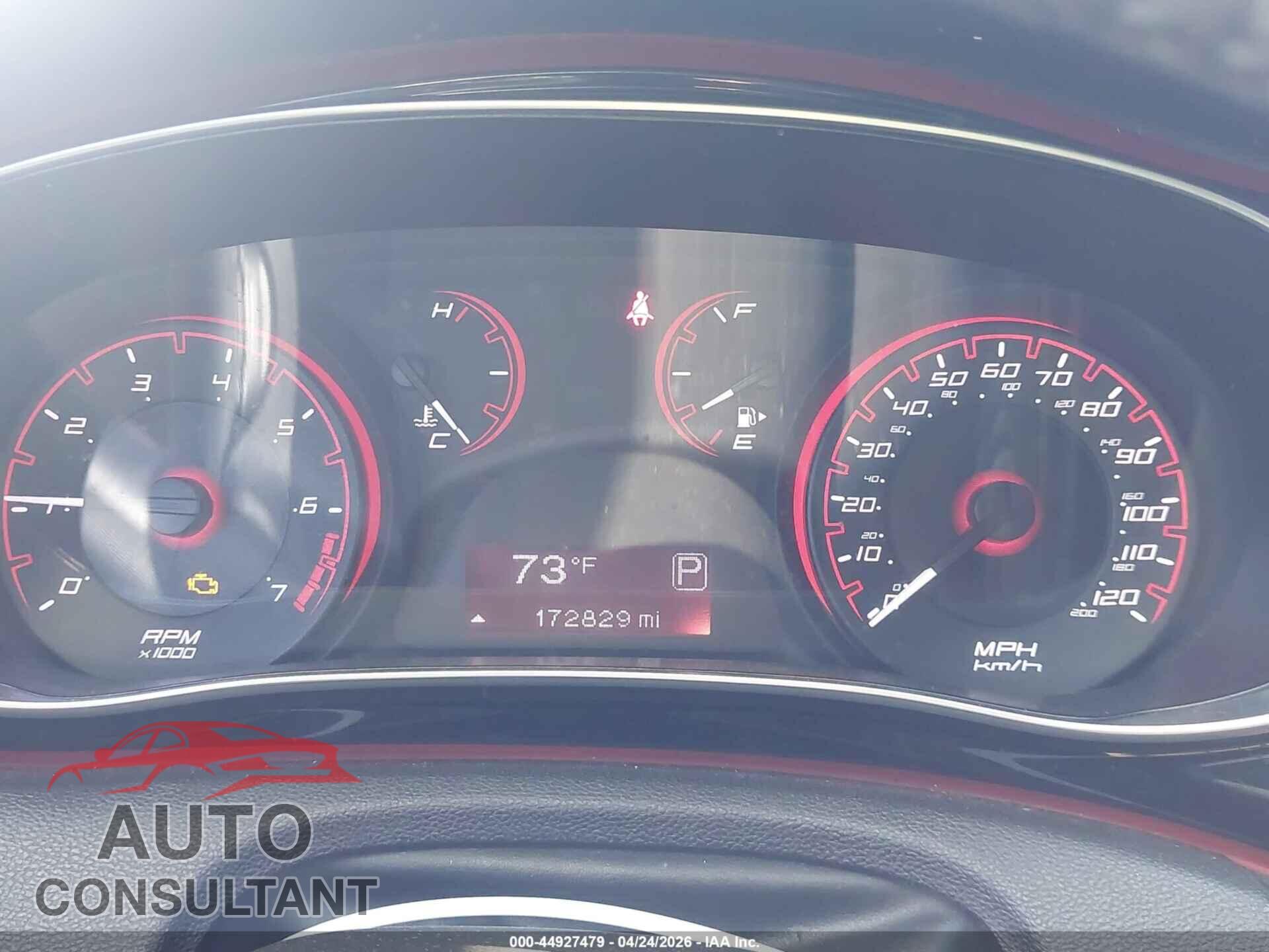 DODGE DART 2014 - 1C3CDFBB8ED719763