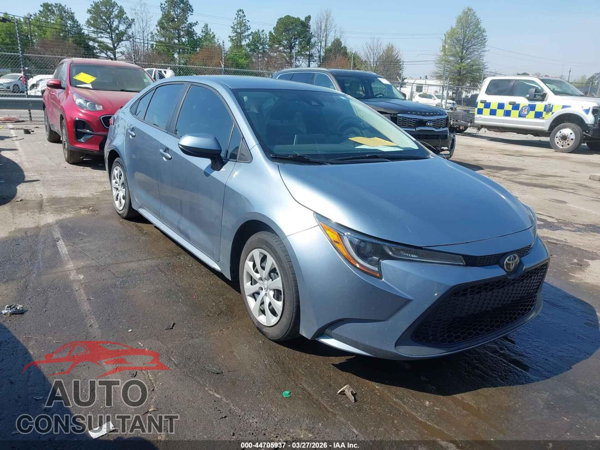 TOYOTA COROLLA 2020 - 5YFEPRAE1LP058564