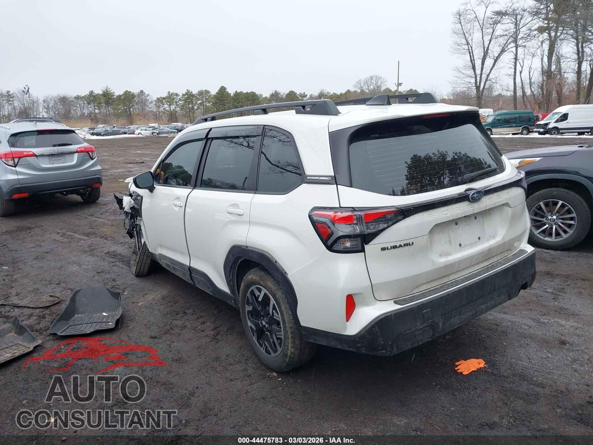 SUBARU FORESTER 2025 - JF2SLDAC9SH498317