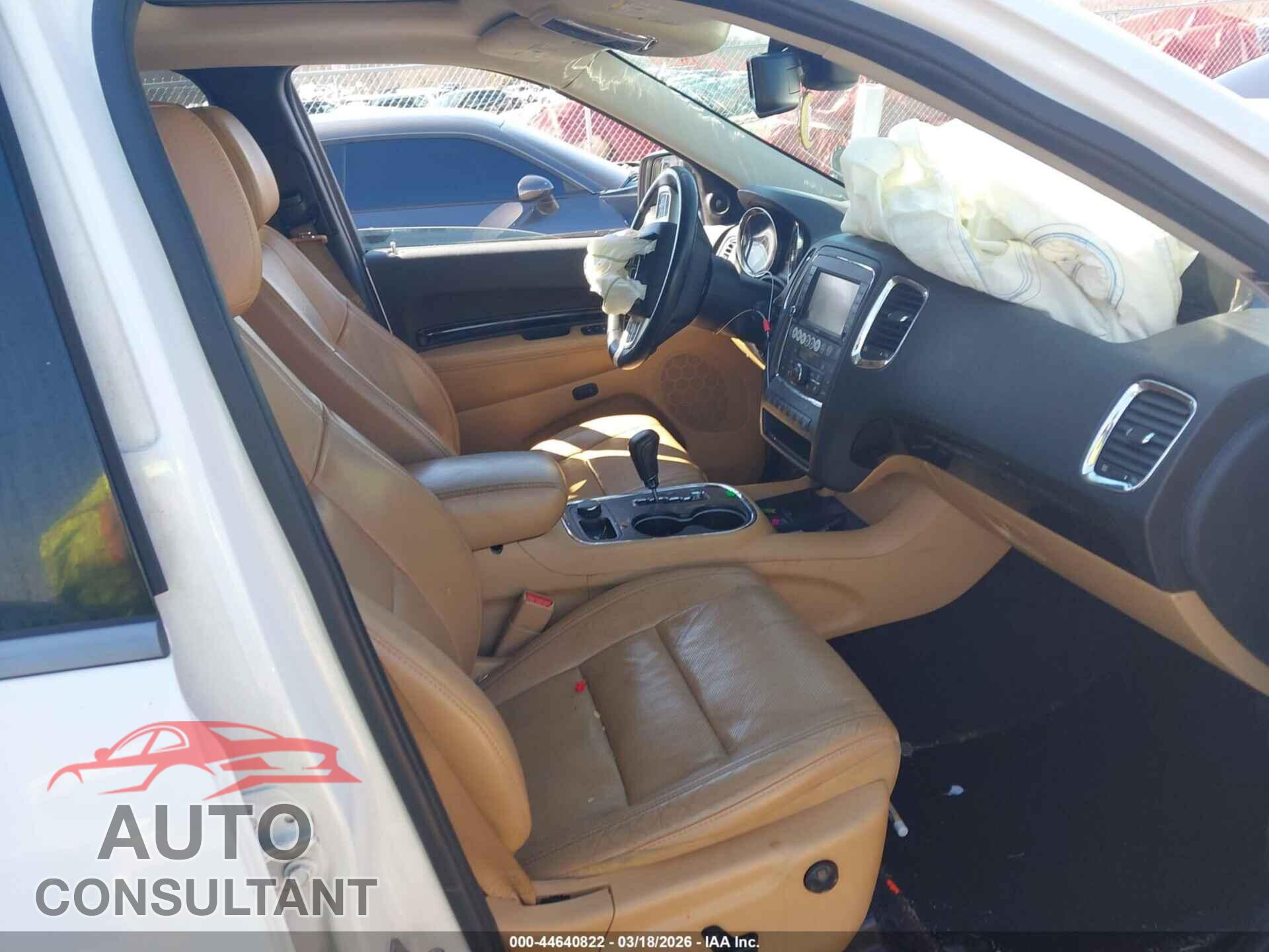 DODGE DURANGO 2013 - 1C4SDJET7DC663110