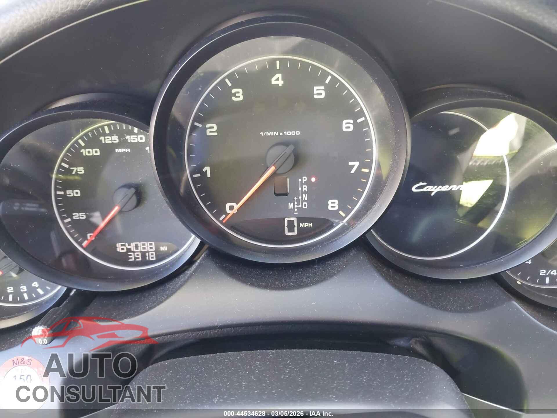 PORSCHE CAYENNE 2013 - WP1AA2A25DLA09714