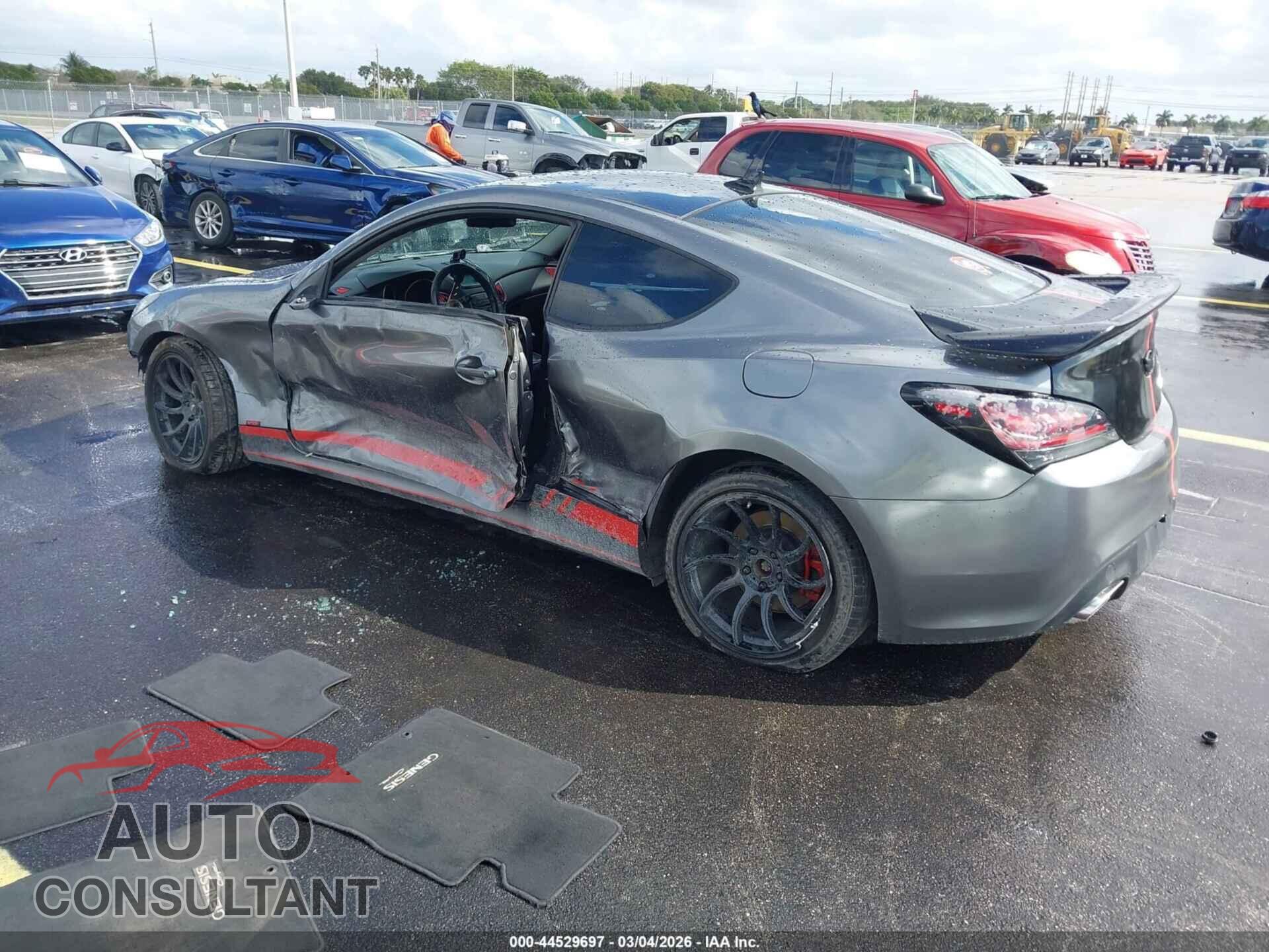 HYUNDAI GENESIS 2012 - KMHHT6KD4CU076861