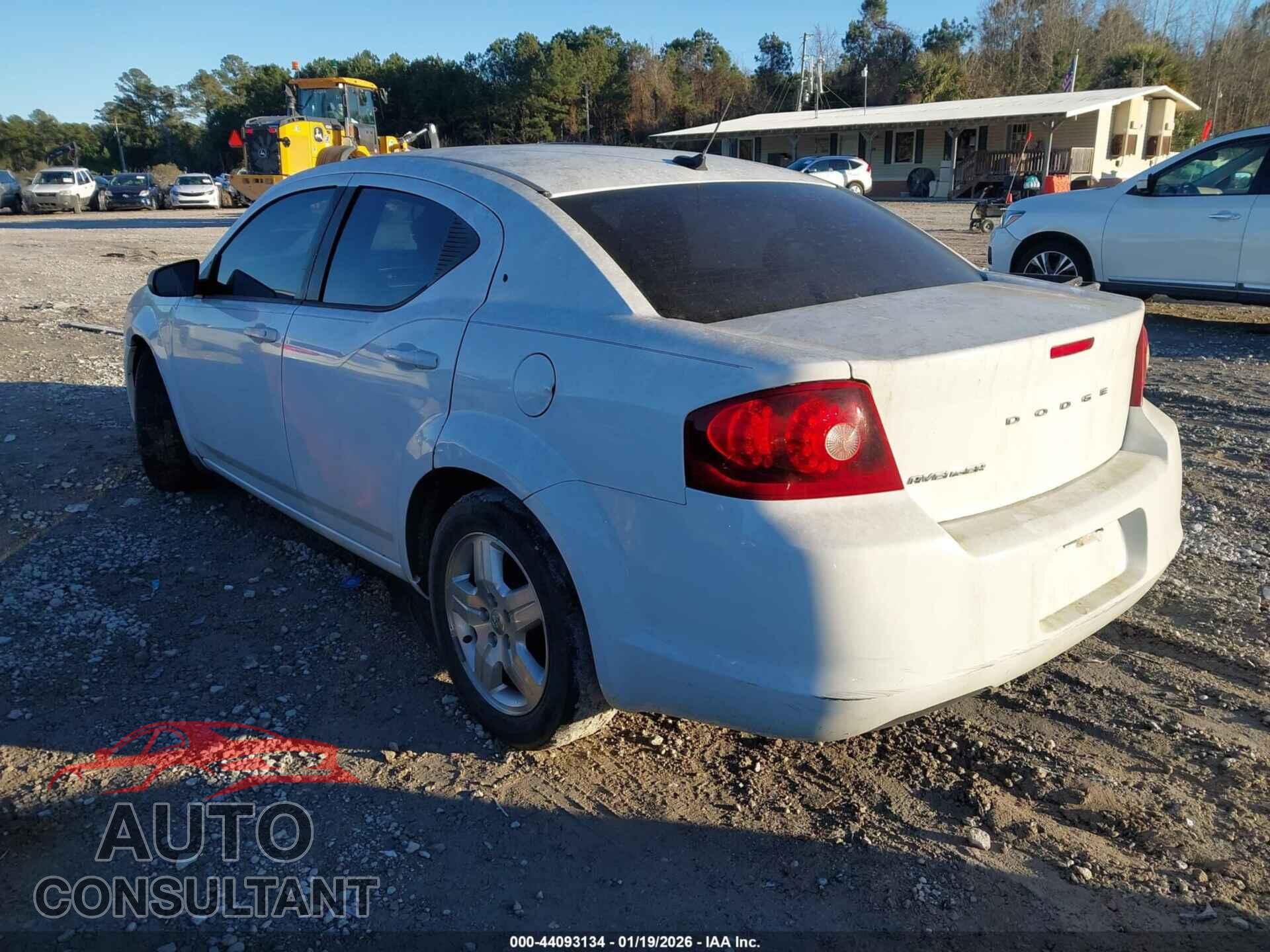 DODGE AVENGER 2013 - 1C3CDZAB5DN537076